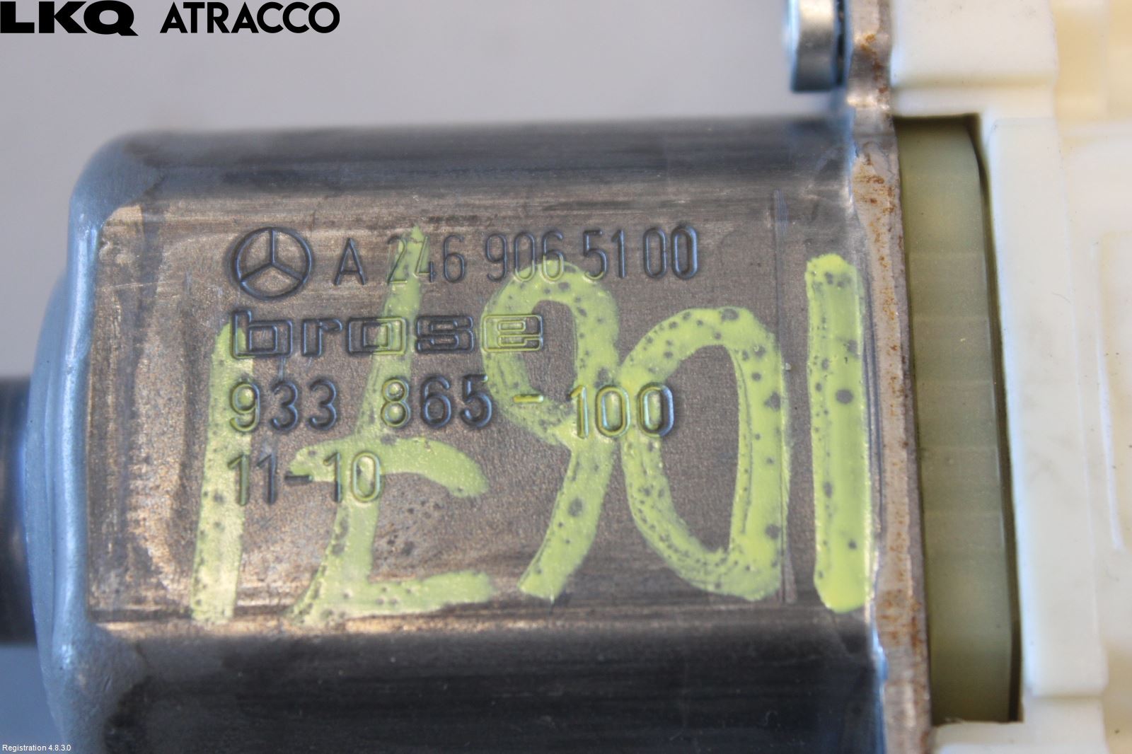 Mercedes-Benz MB B-KLASS (W246/W242) 12-19 Vindusheismotor