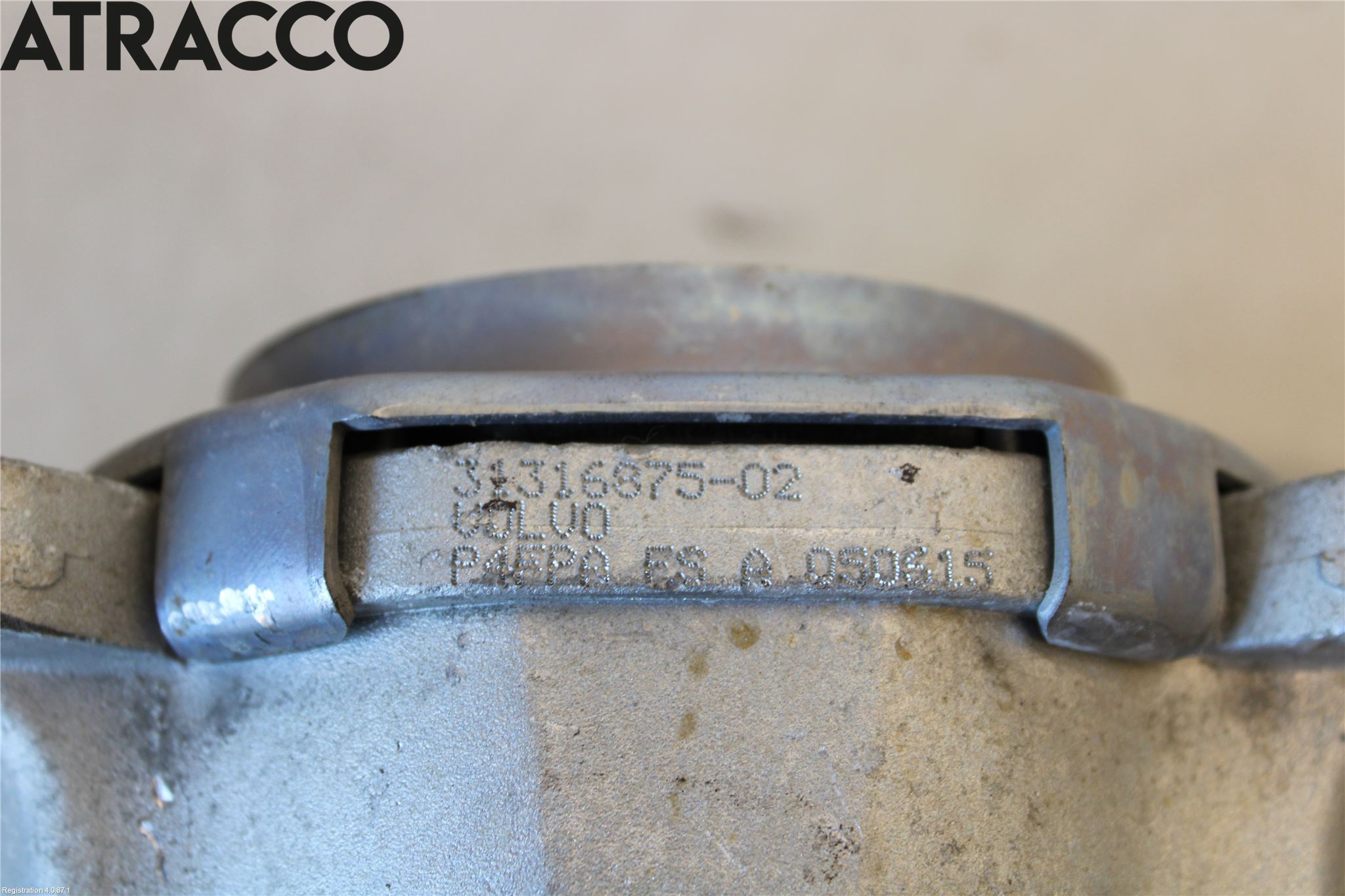 Volvo XC60 09-13 Motor Feste Gummi