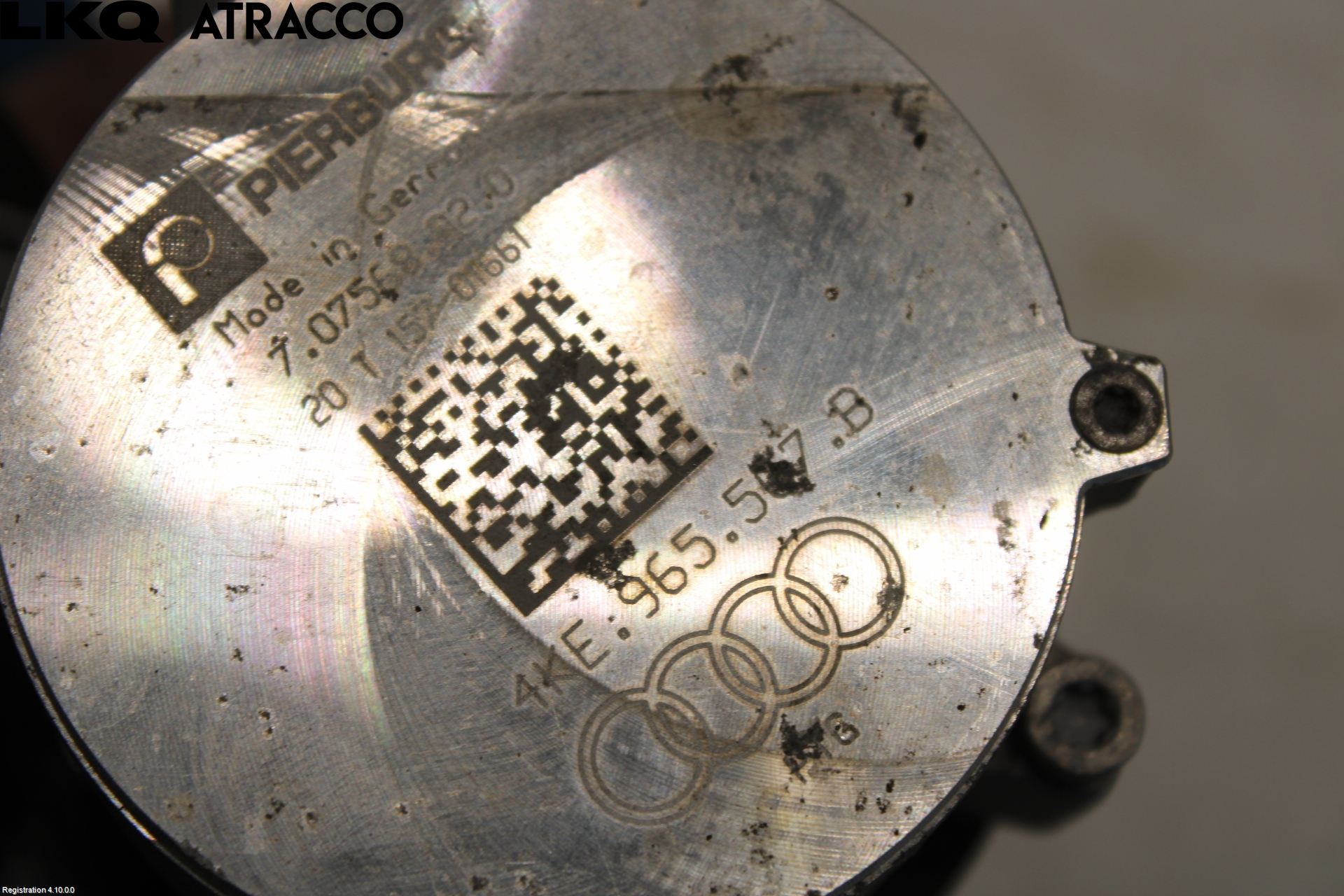 Audi E-TRON, S GE 19- Vannpumpe