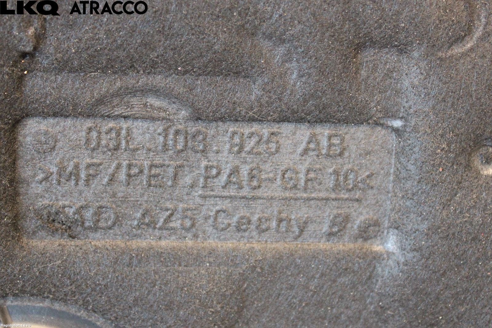 Audi A4 ALLROAD 09-16 Motor Deksel Over Motor