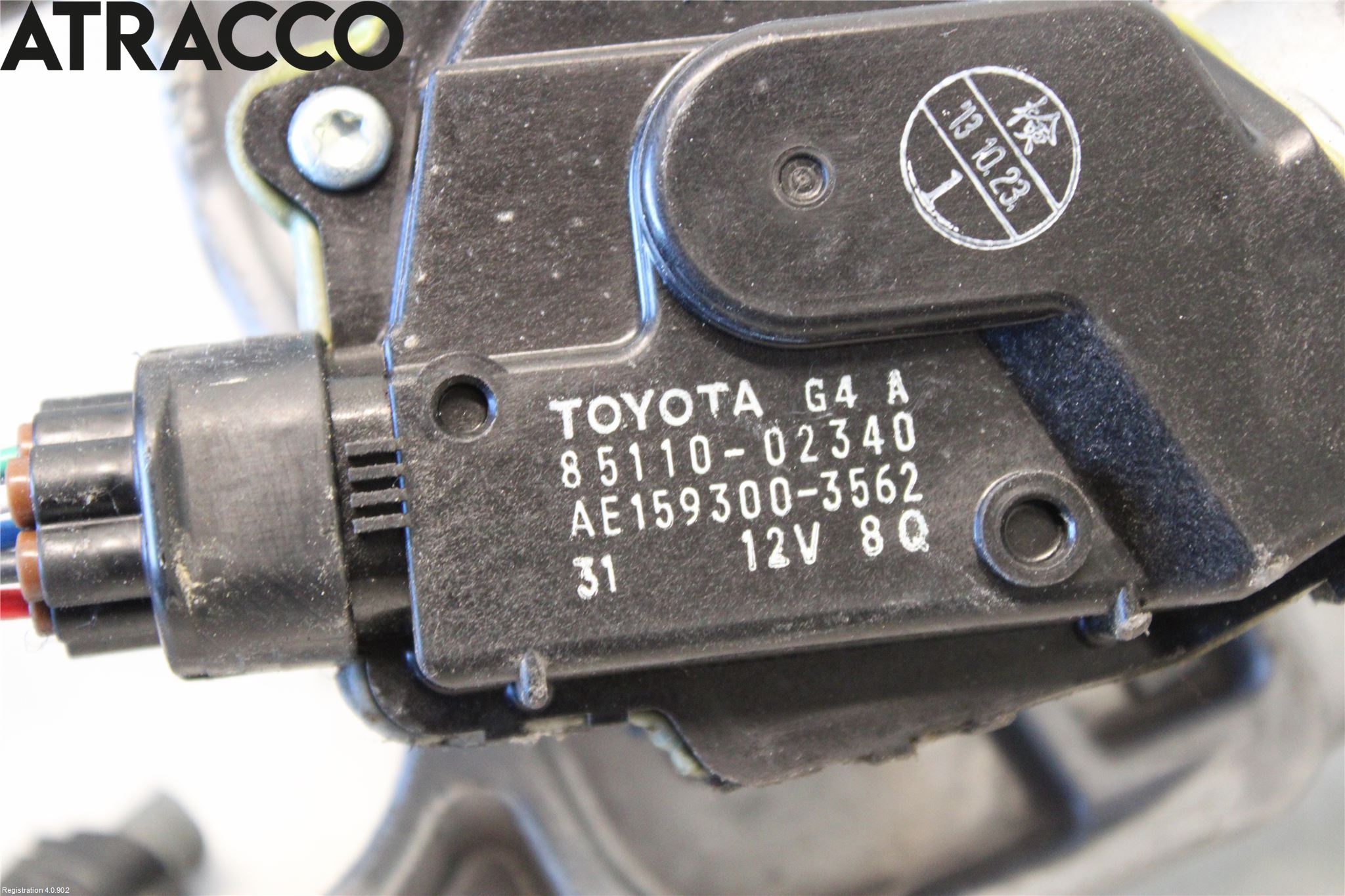 Toyota AURIS 13-19 Viskermotor Frontrute