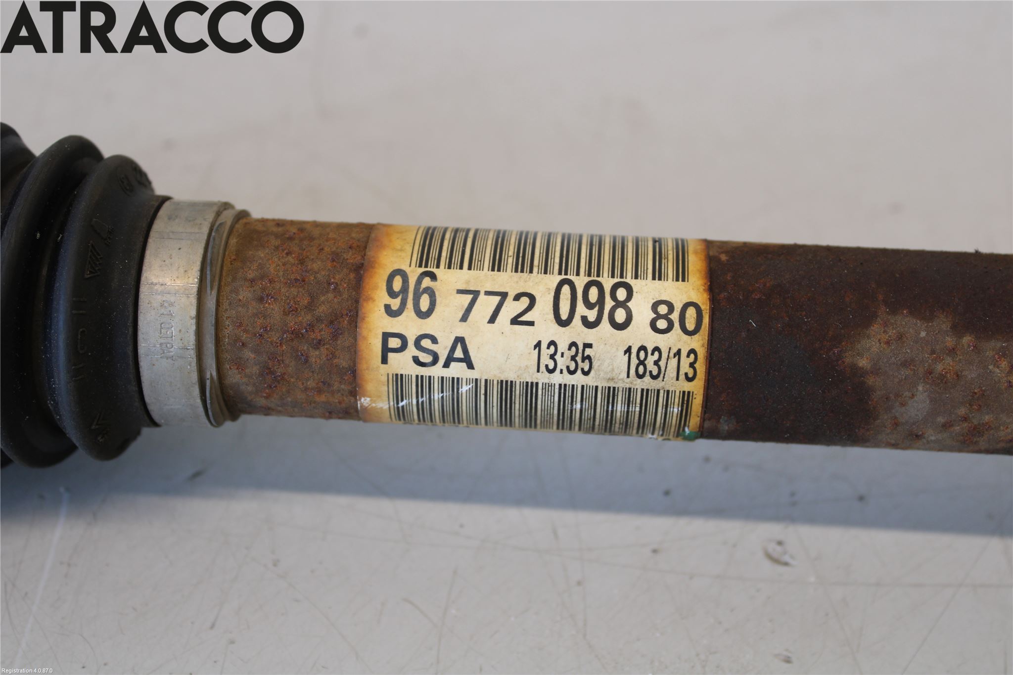 Peugeot 2008 13-20 Drivaksel Foran Kompl Høyre