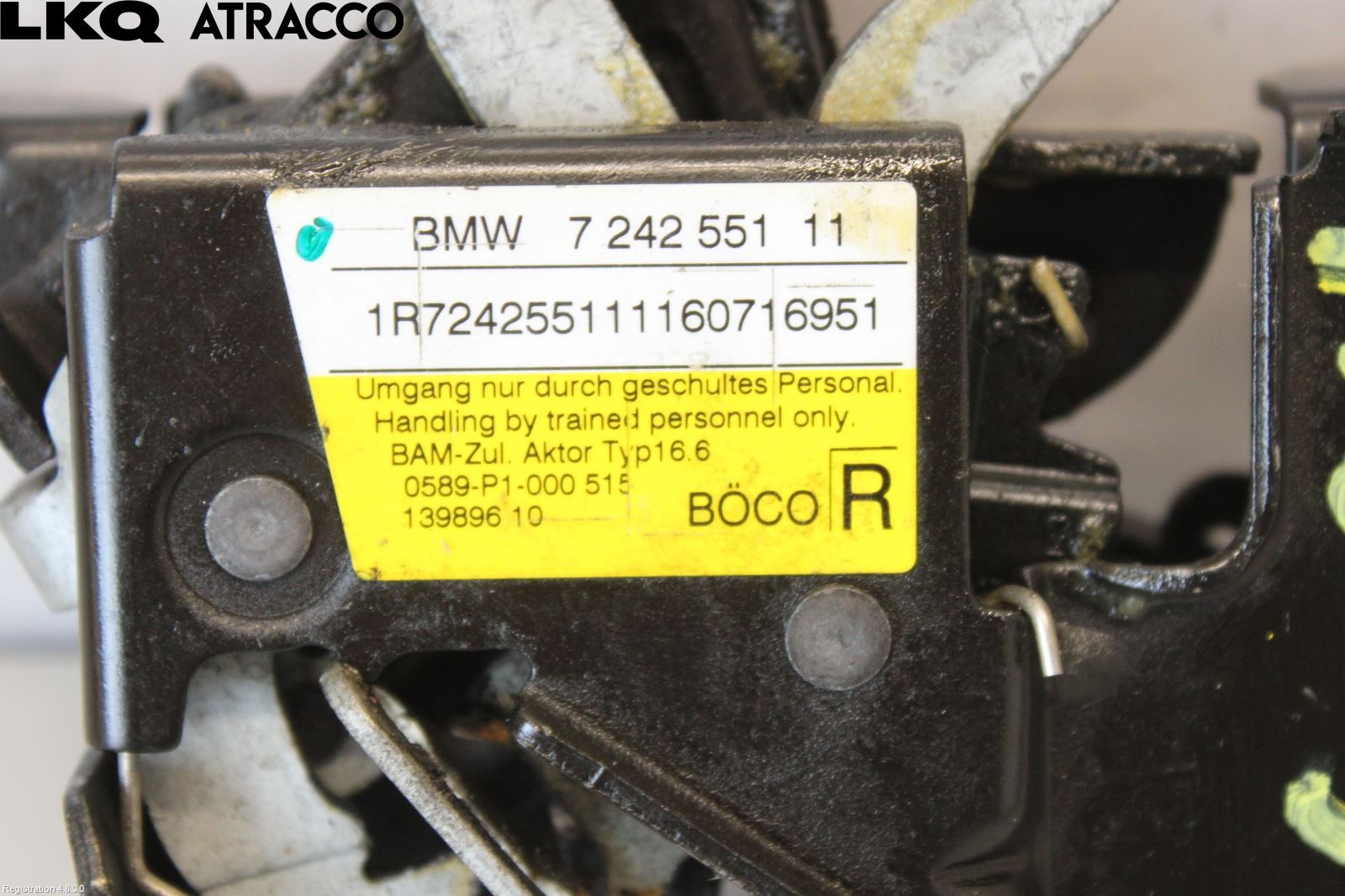 BMW 2 F45 Active Tourer 14-21 Panserlås