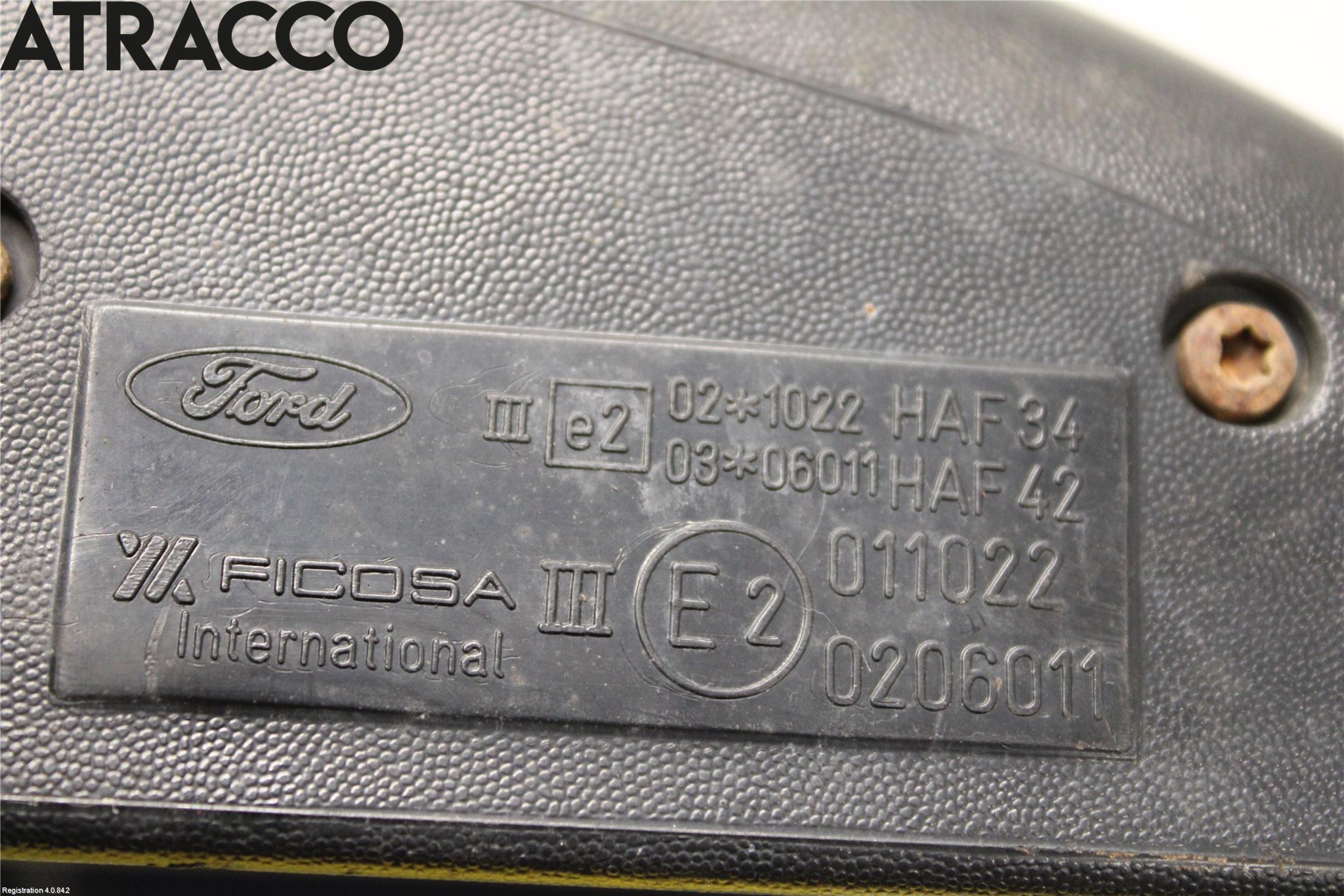 Ford TRANSIT CONNECT 03-08 Speil V M-El Justering