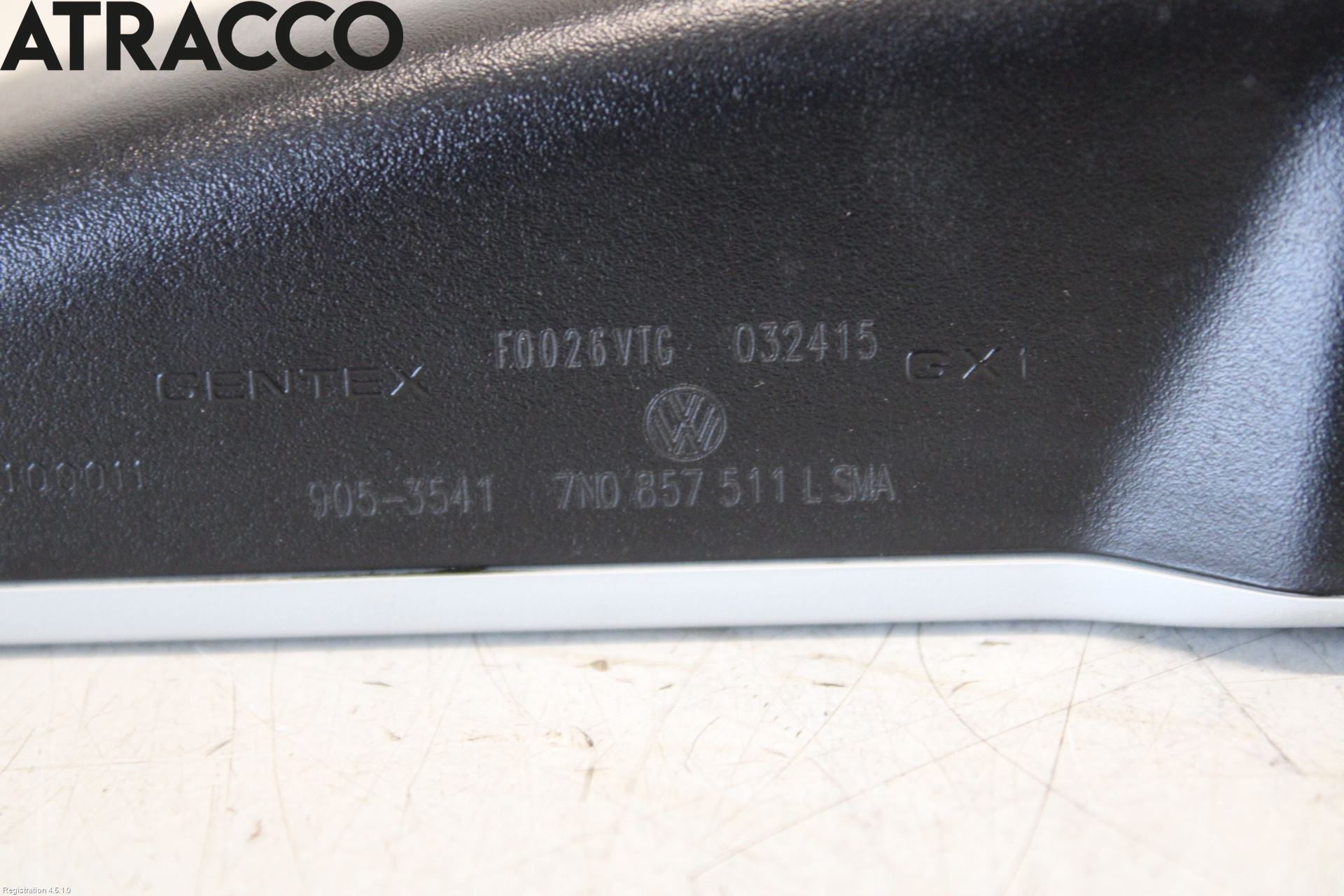 Volkswagen VW GOLF / E-GOLF VII 13-20 Speil Innvendig