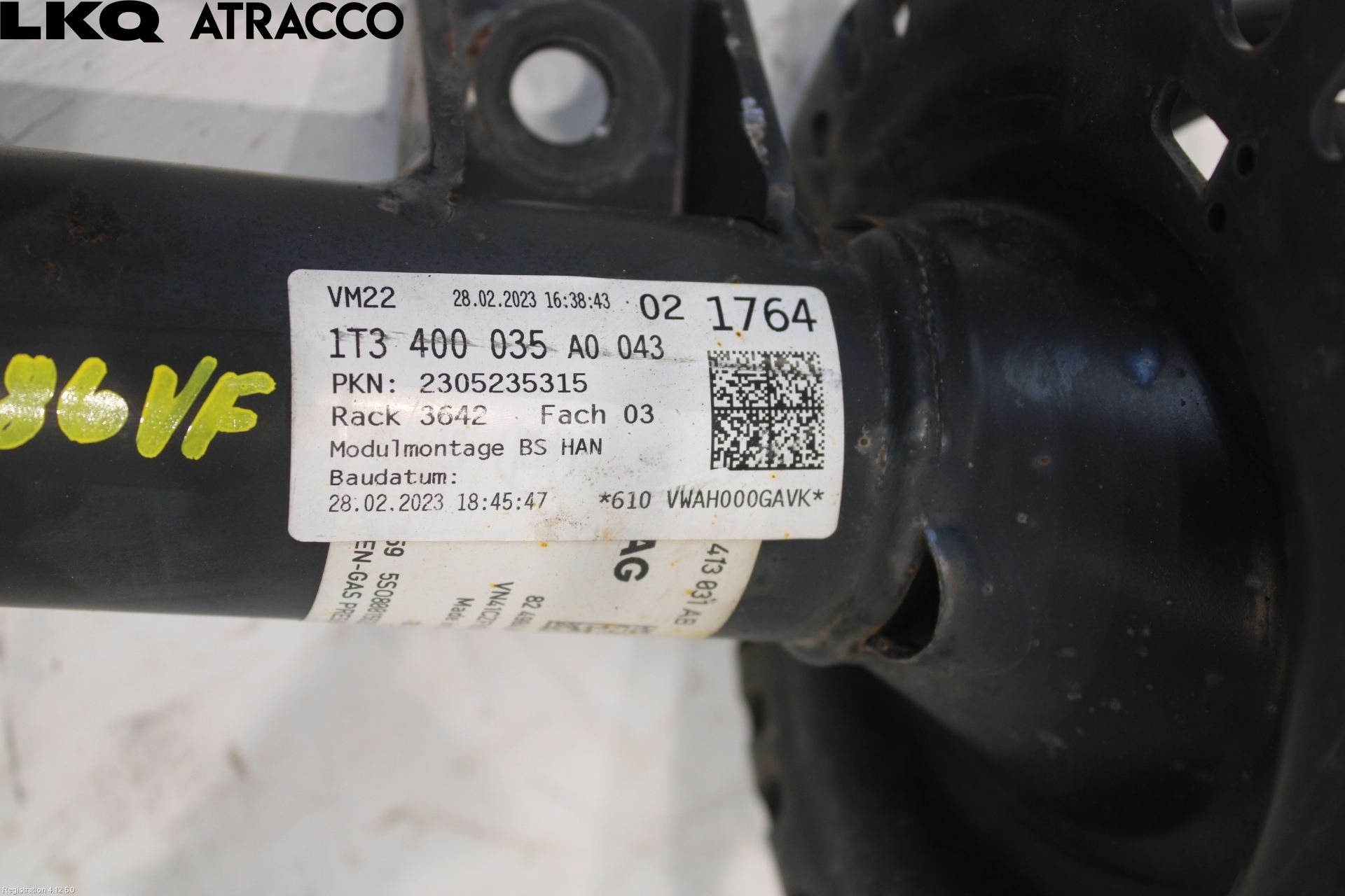 Volkswagen VW ID BUZZ/CARGO 22- Fjærbein Foran Venstre