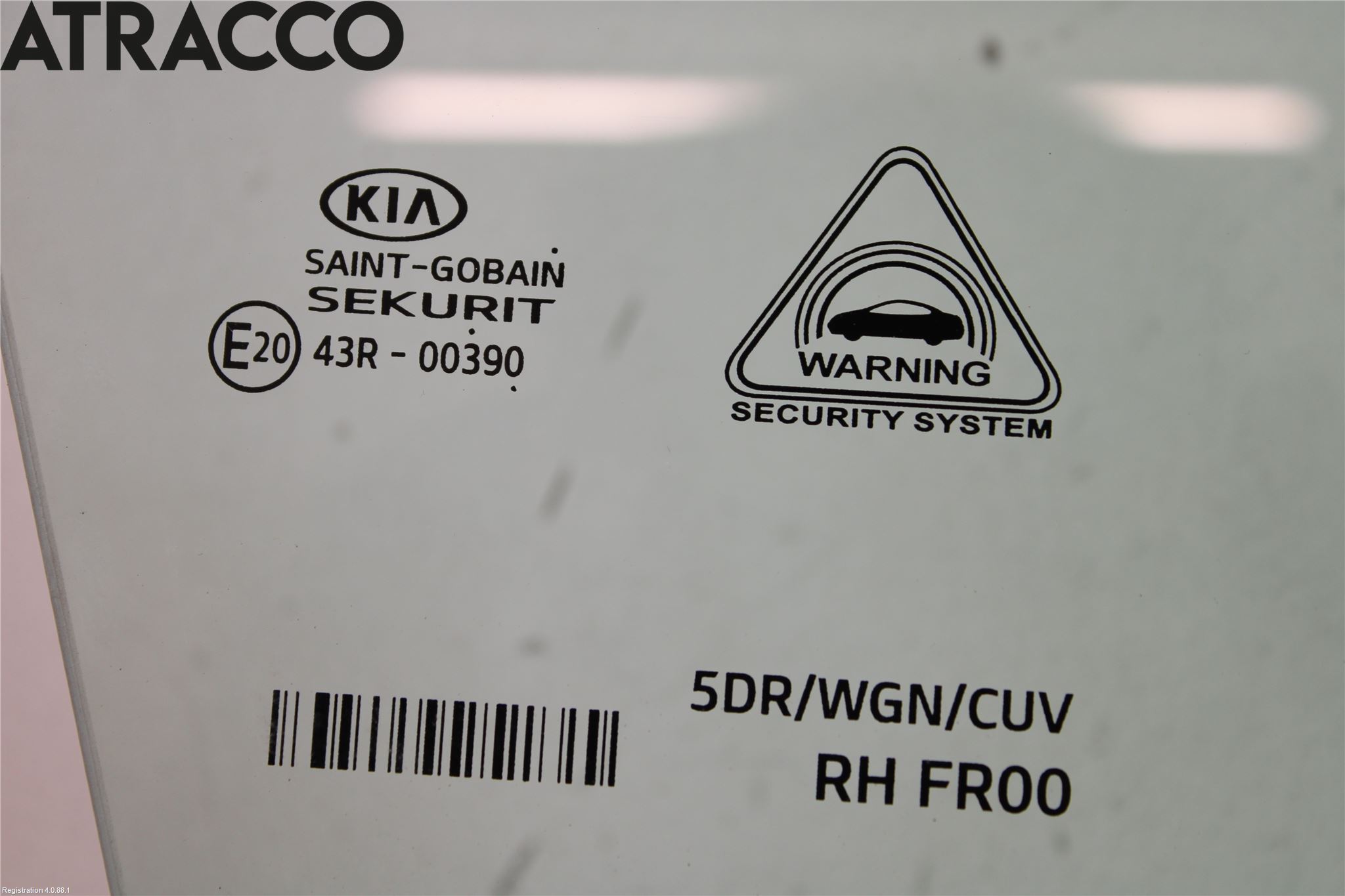 Kia CEED/CEED SW 19- Dørrute Foran Høyre 4 Dørs