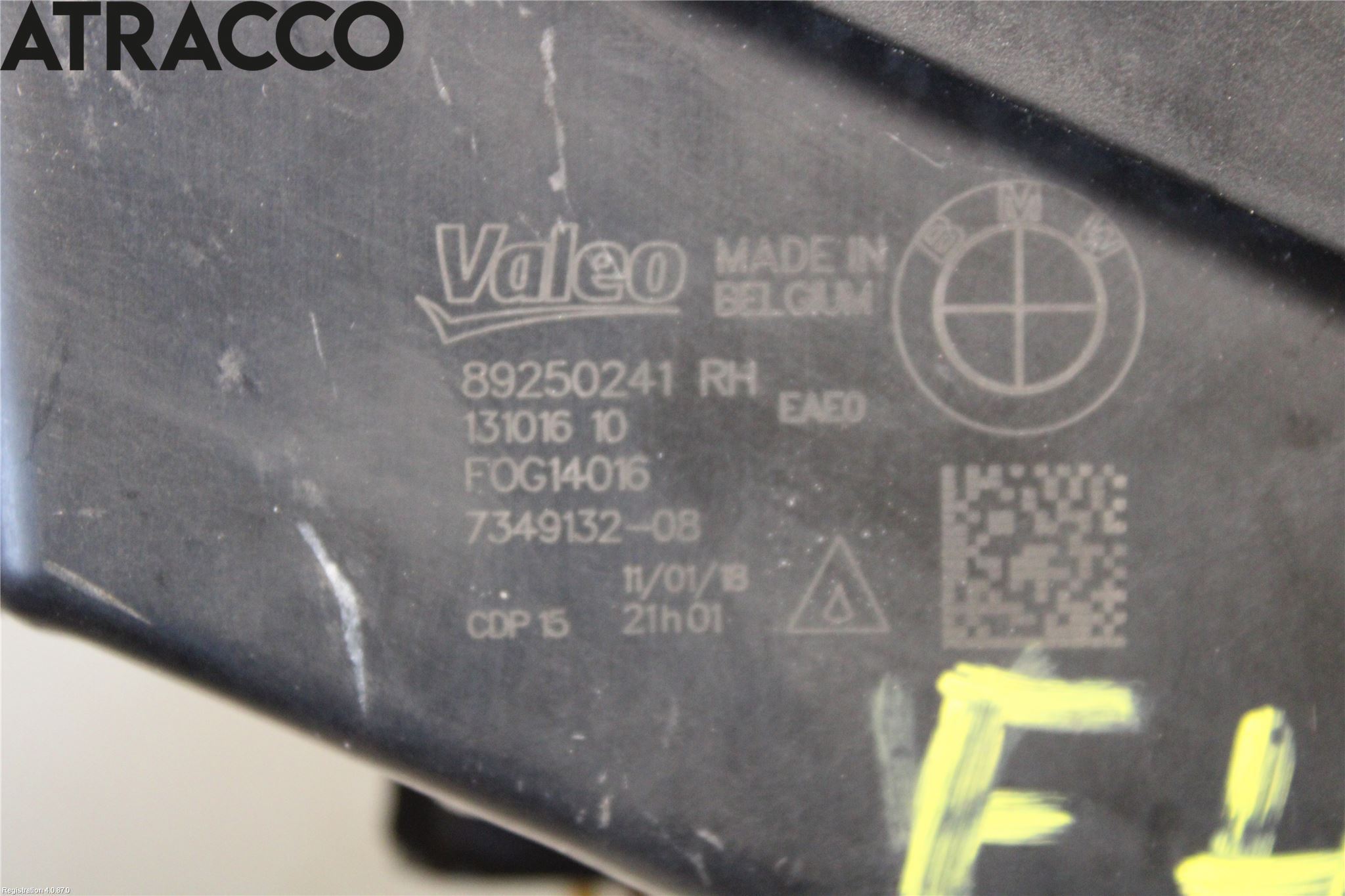 BMW 5 G30/G31/F90 17-23 Frontlykt-Kurve-Tåkelys