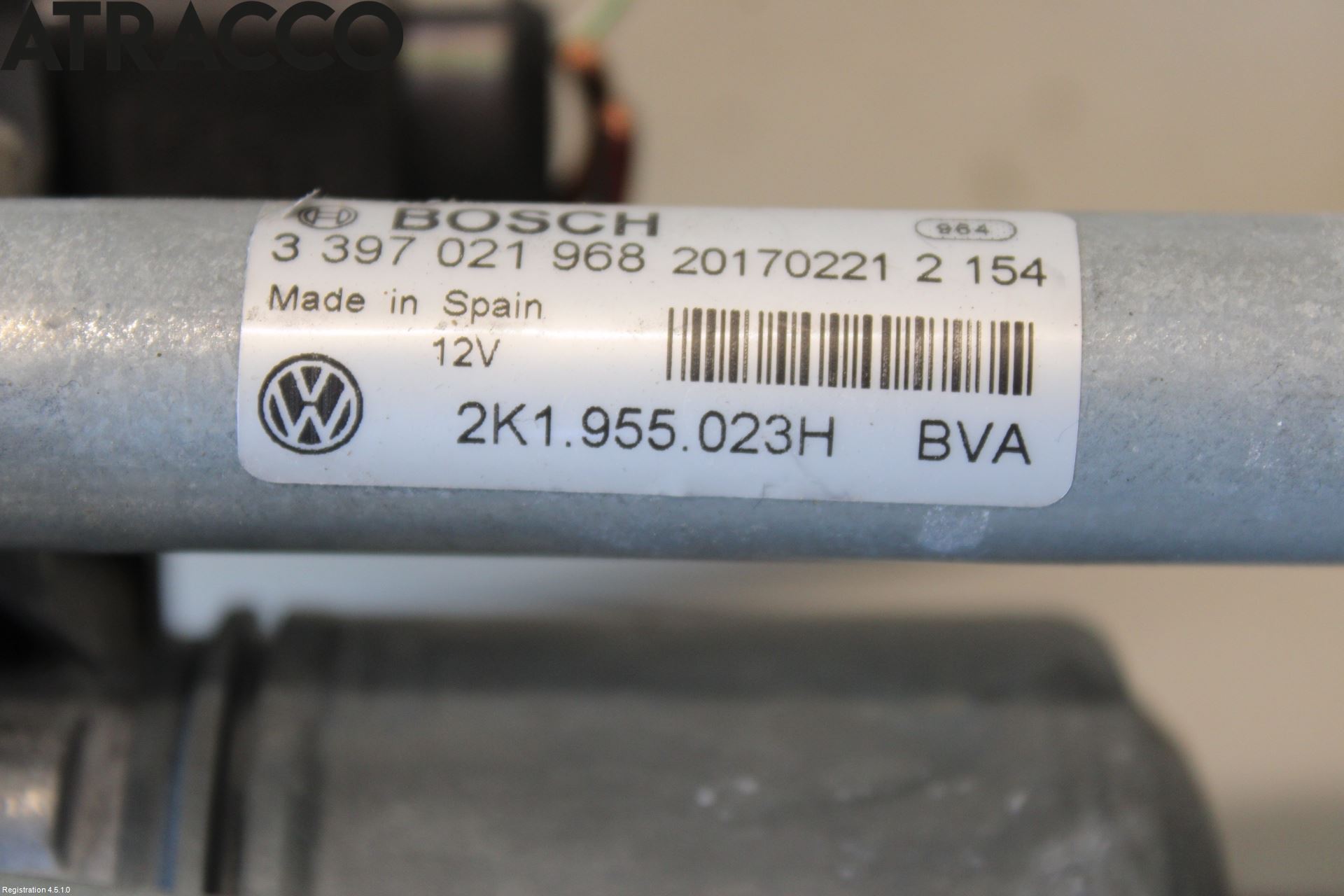 Volkswagen VW CADDY 16-20 Viskermotor Frontrute