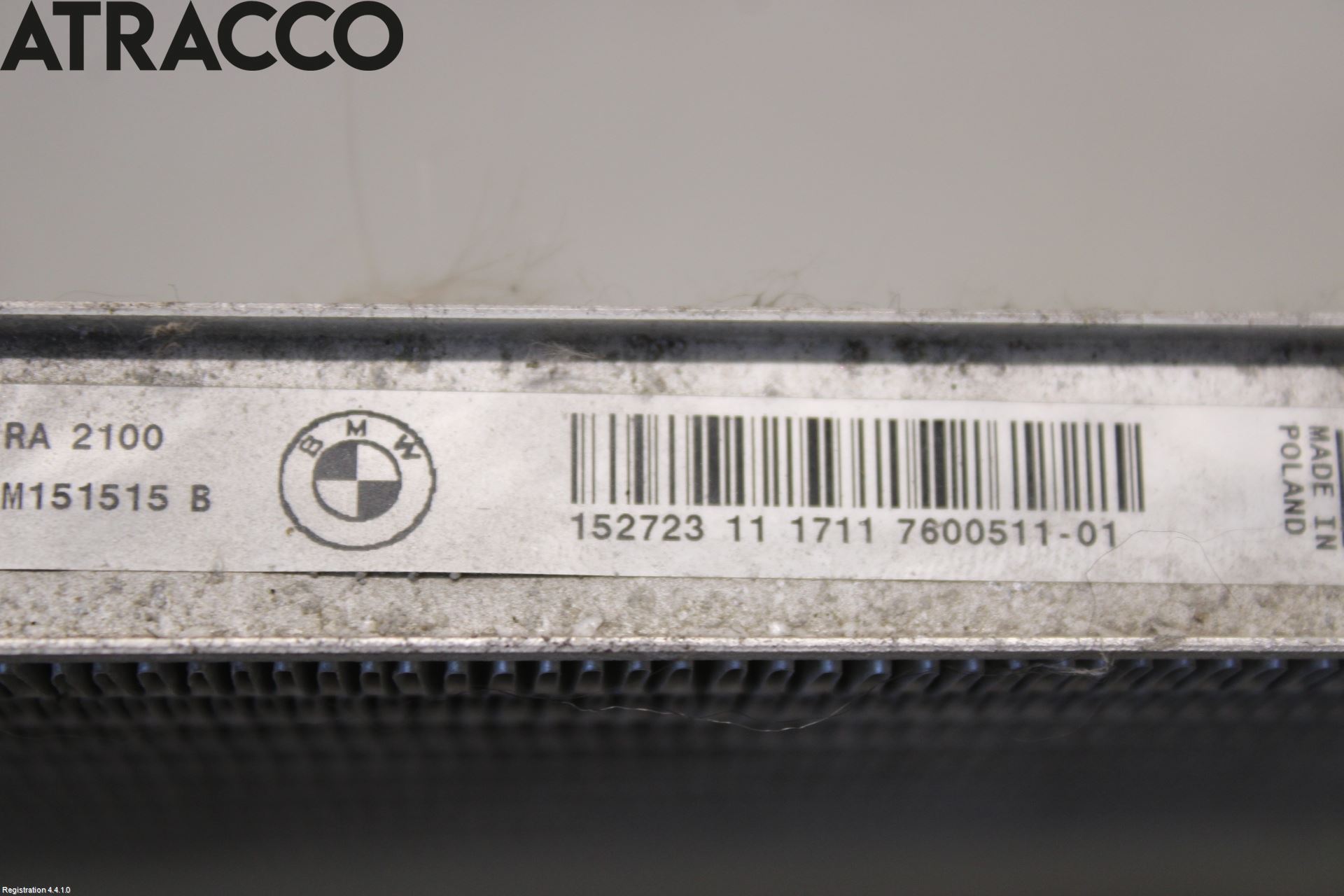 BMW i3 I01 13-22 Radiator Automat