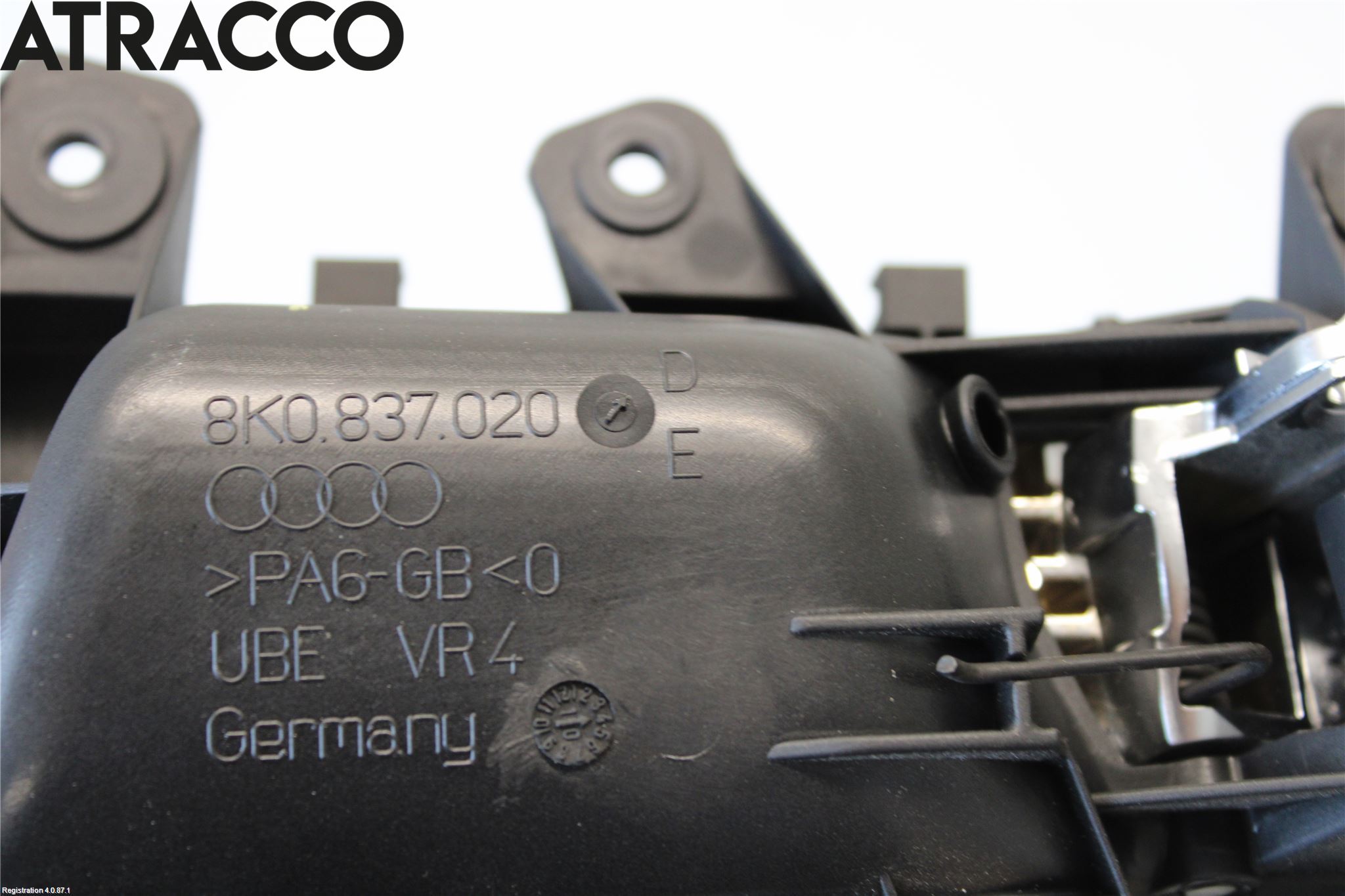 Audi A4/S4 08-11 Innr Dørhandtak H Indre