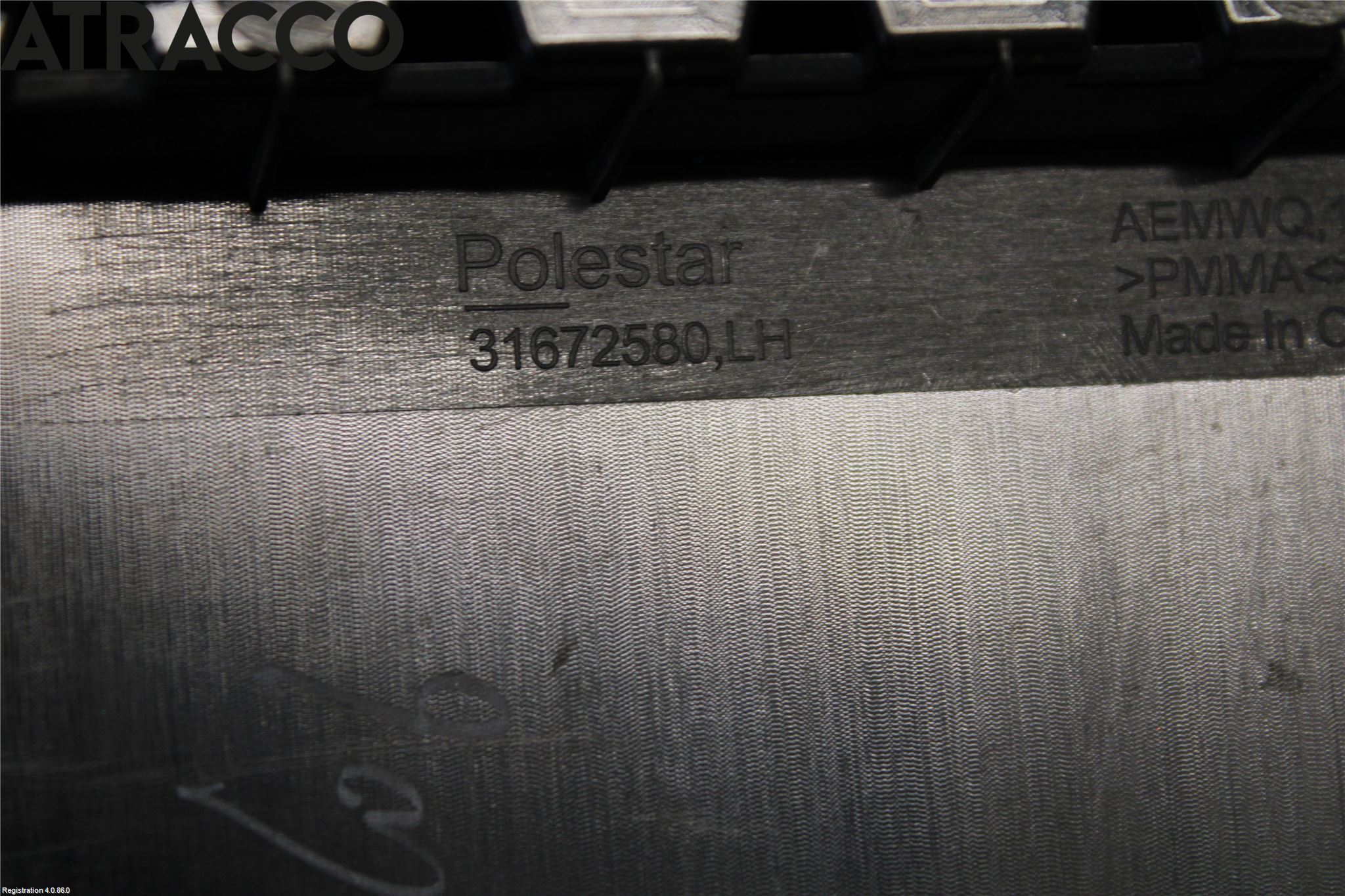 Polestar 2 20- Dør Dekorlist Vf