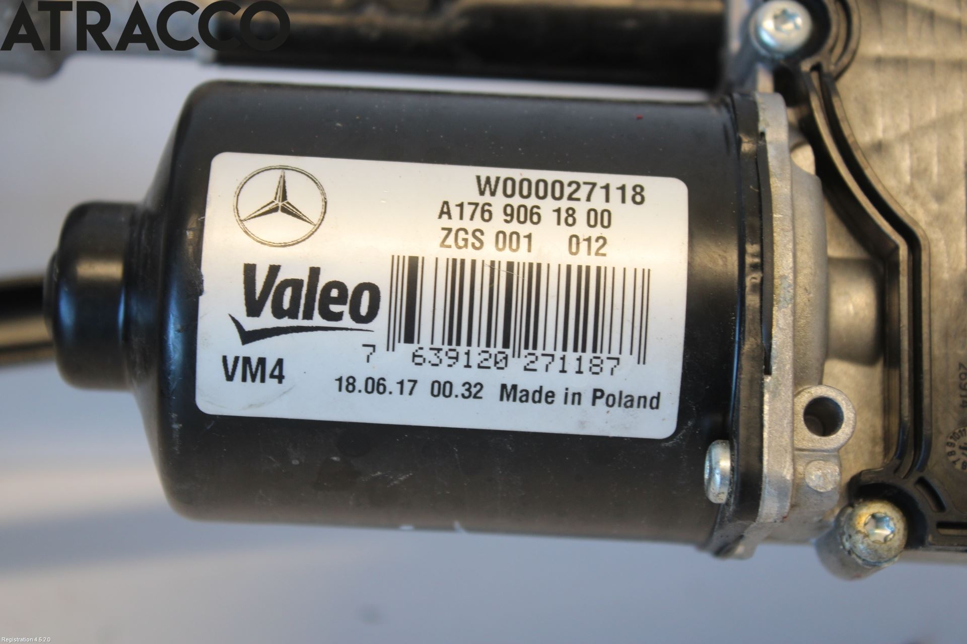 Mercedes-Benz MB CLA-KLASS (C117/X117) 13-19 Viskermotor Frontrute