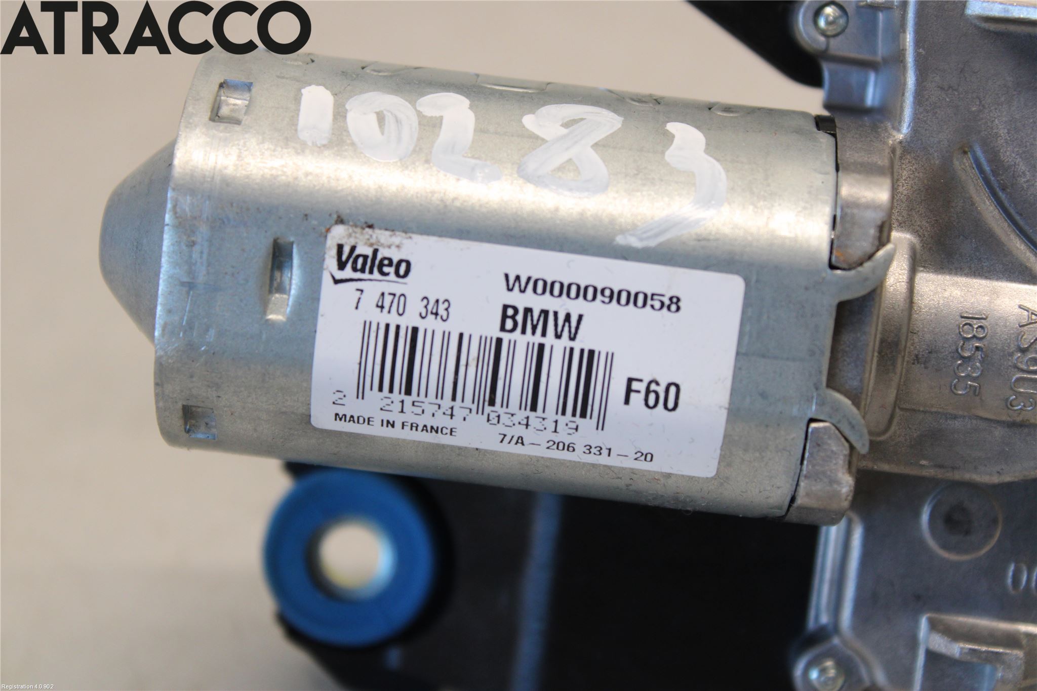 Mini COUNTRYMAN F60 17-23 Viskermotor Bakluke