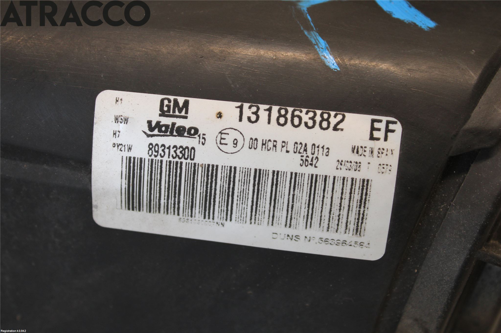 Opel CORSA D 07-14 Frontlykt Høyre