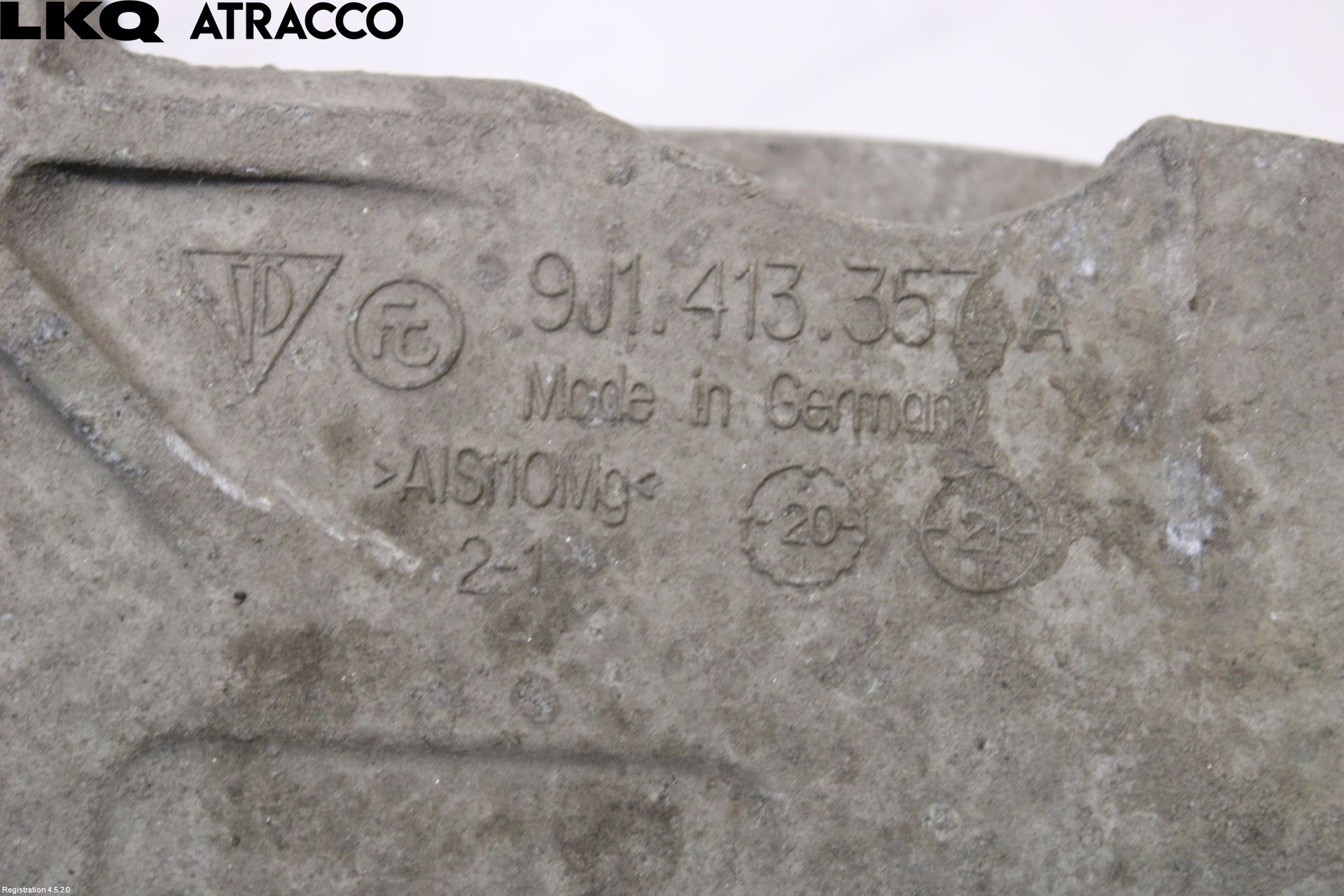 Porsche TAYCAN 20- Gearkasse Feste Stål-Alu