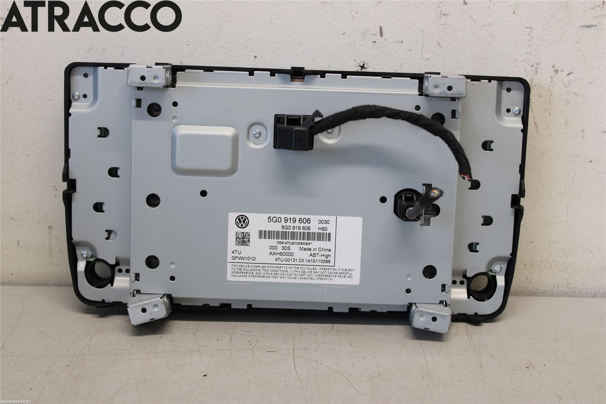 Volkswagen VW GOLF / E-GOLF VII 13-20 Multifunktionsdisplay