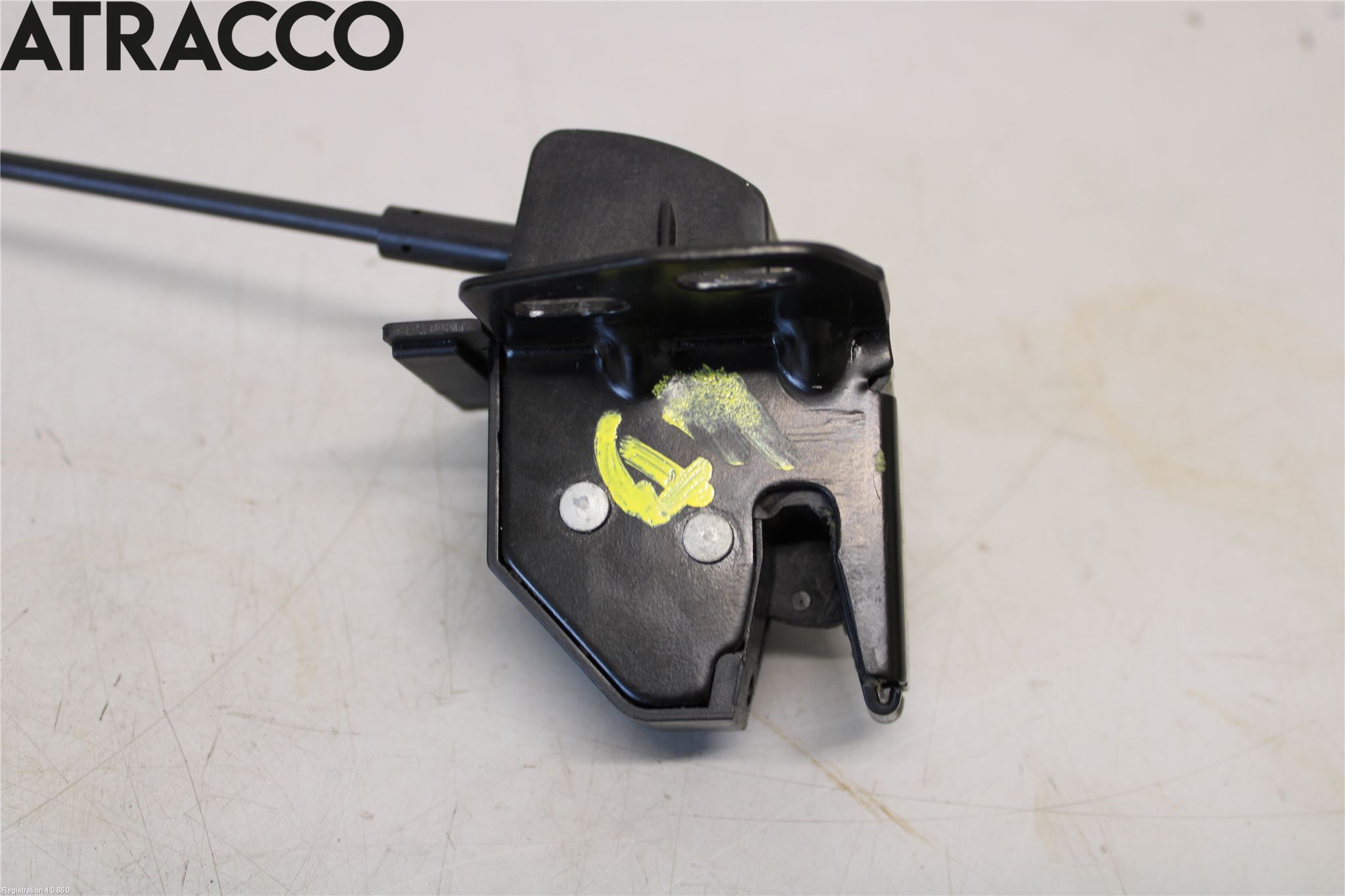 Renault KANGOO II 15-21 Bakluke-Lokk Låsekasse