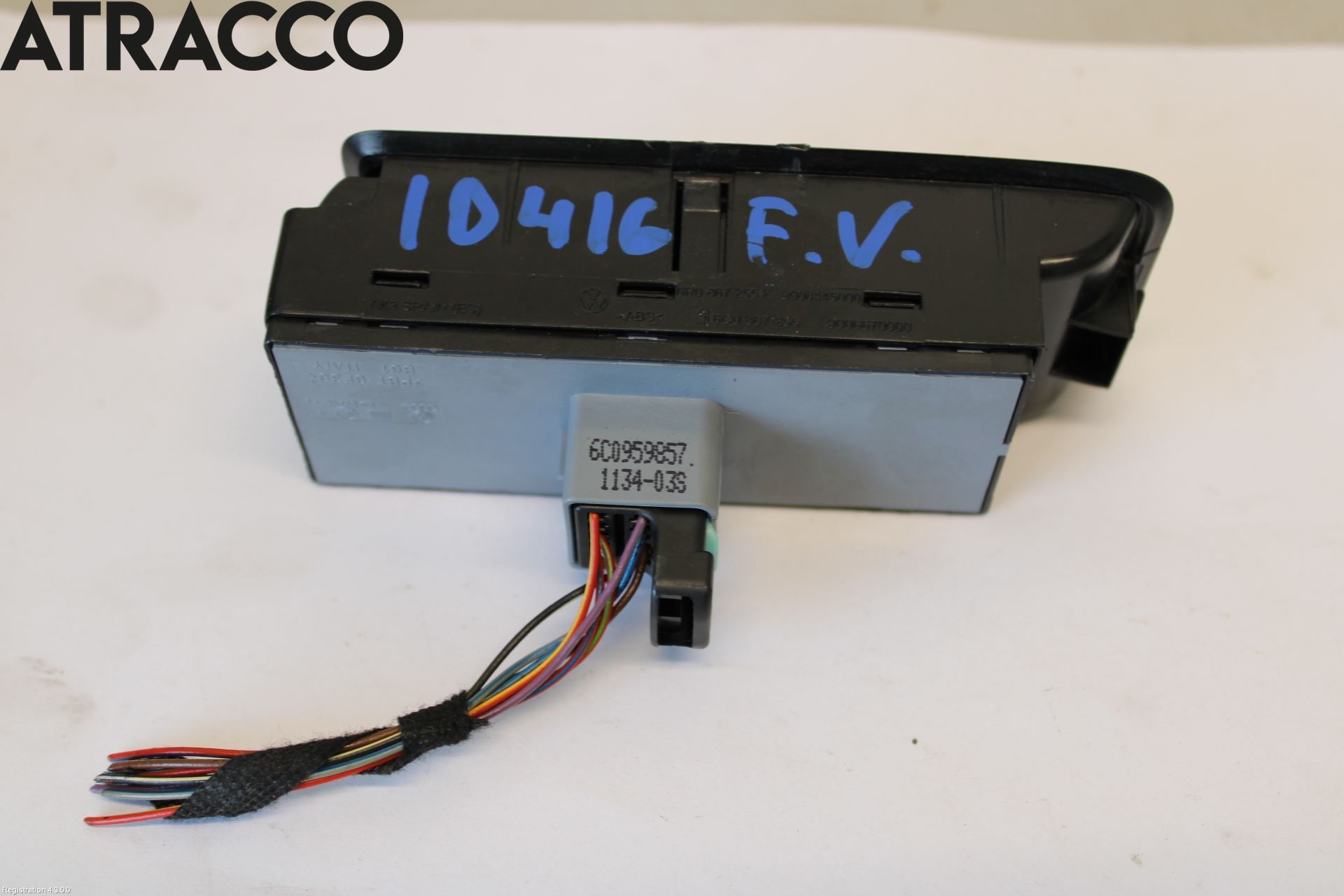 Volkswagen VW POLO 10-17 Bryter Vindusheis