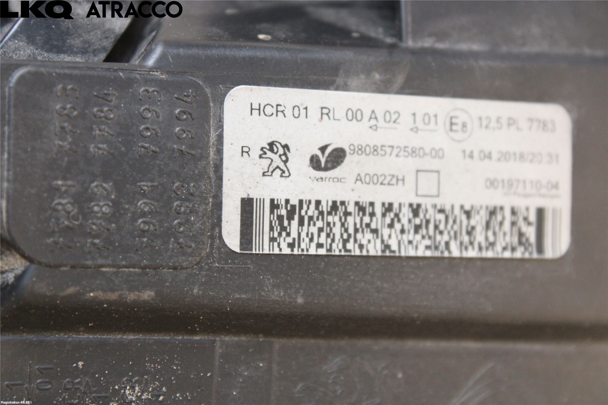 Peugeot EXPERT/E-EXPERT 17- Frontlykt Høyre