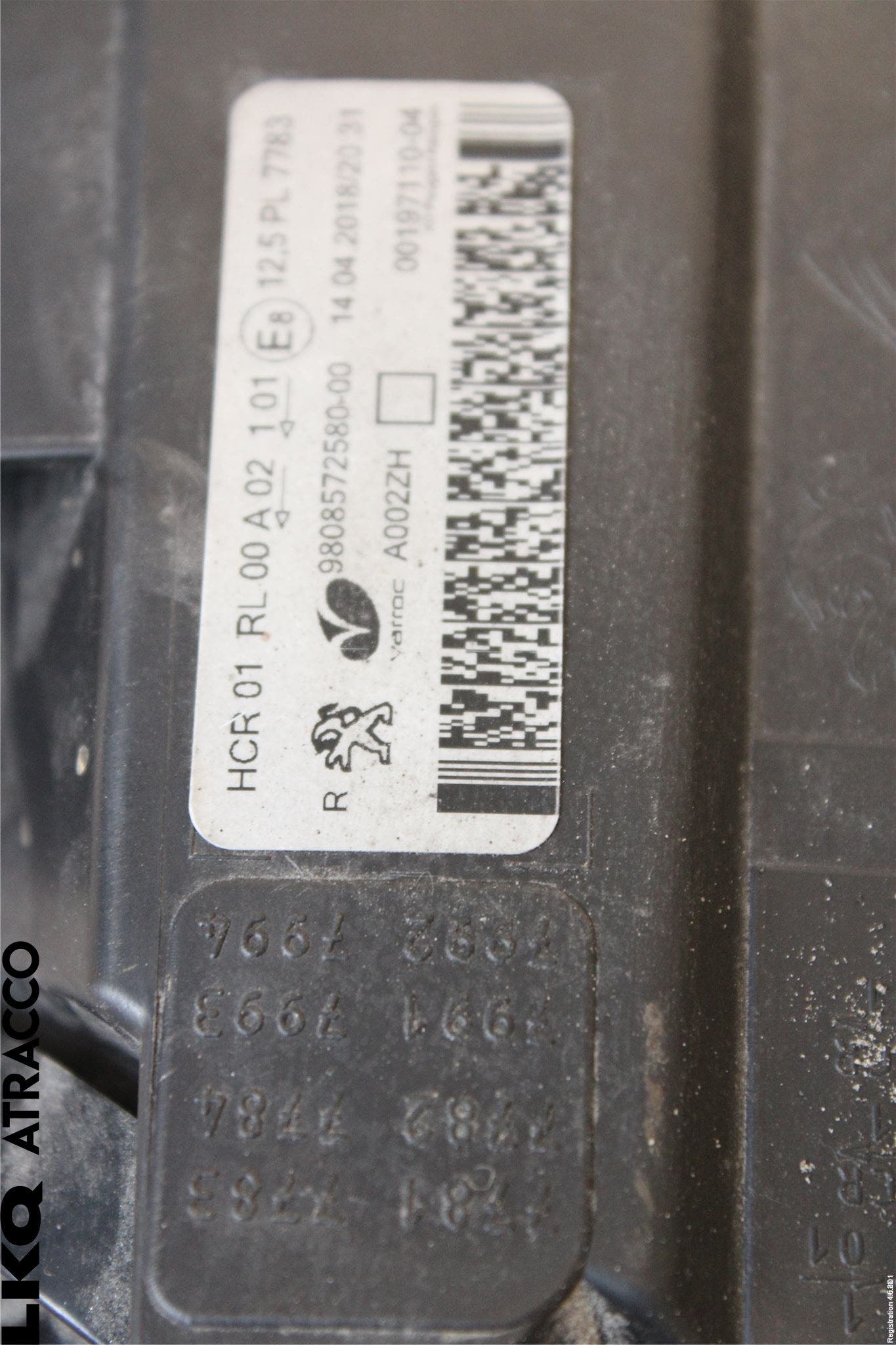 Peugeot EXPERT/E-EXPERT 17- Frontlykt Høyre