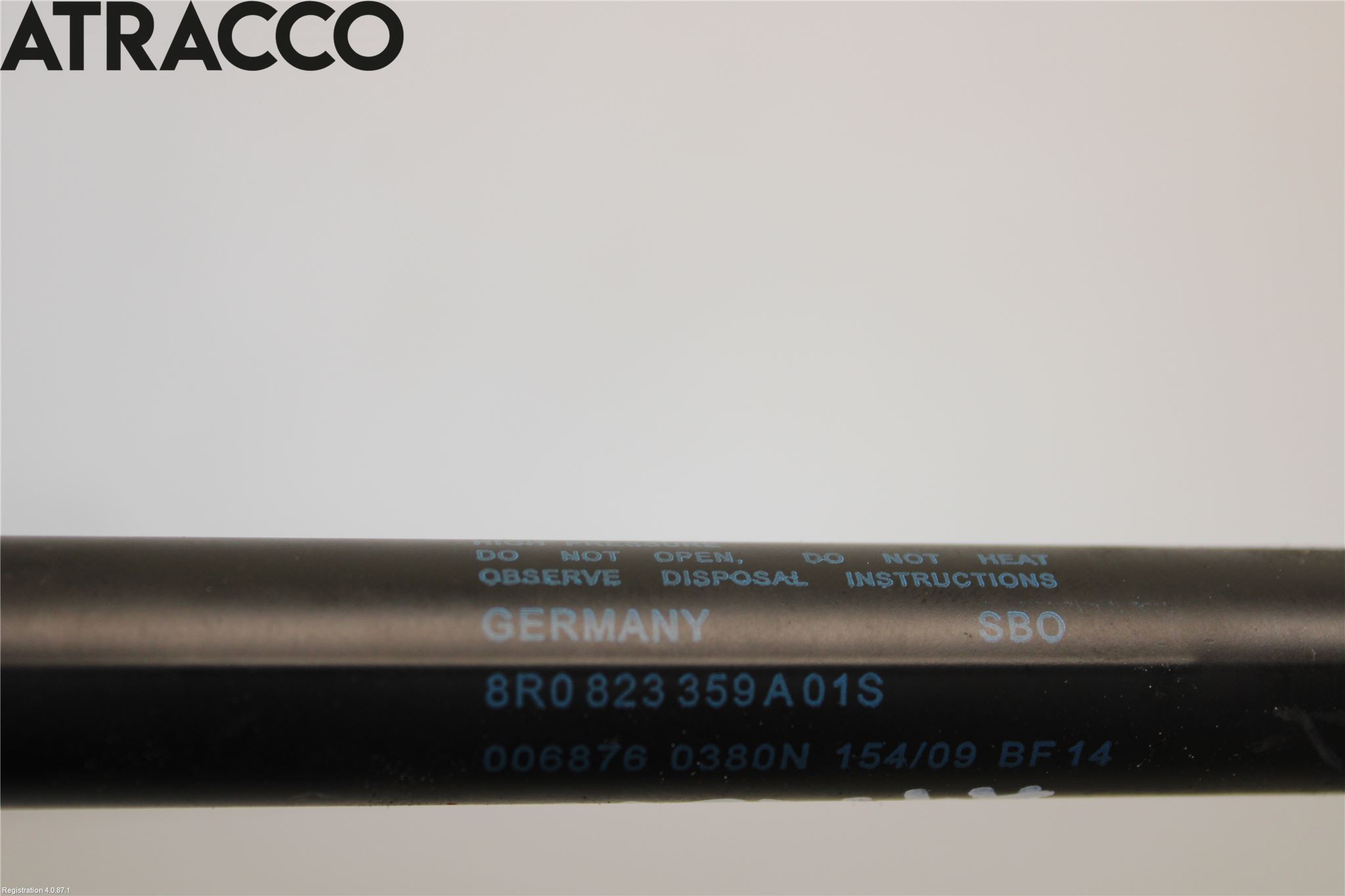 Audi Q5 09-16 Panser Demper-Gassfjær