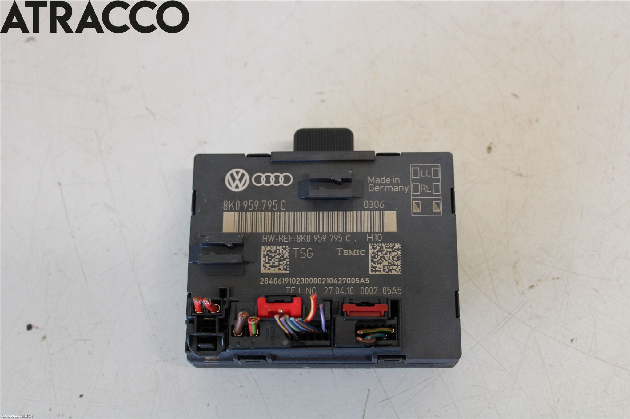 Audi A4/S4 08-11 Styreenhet Dør