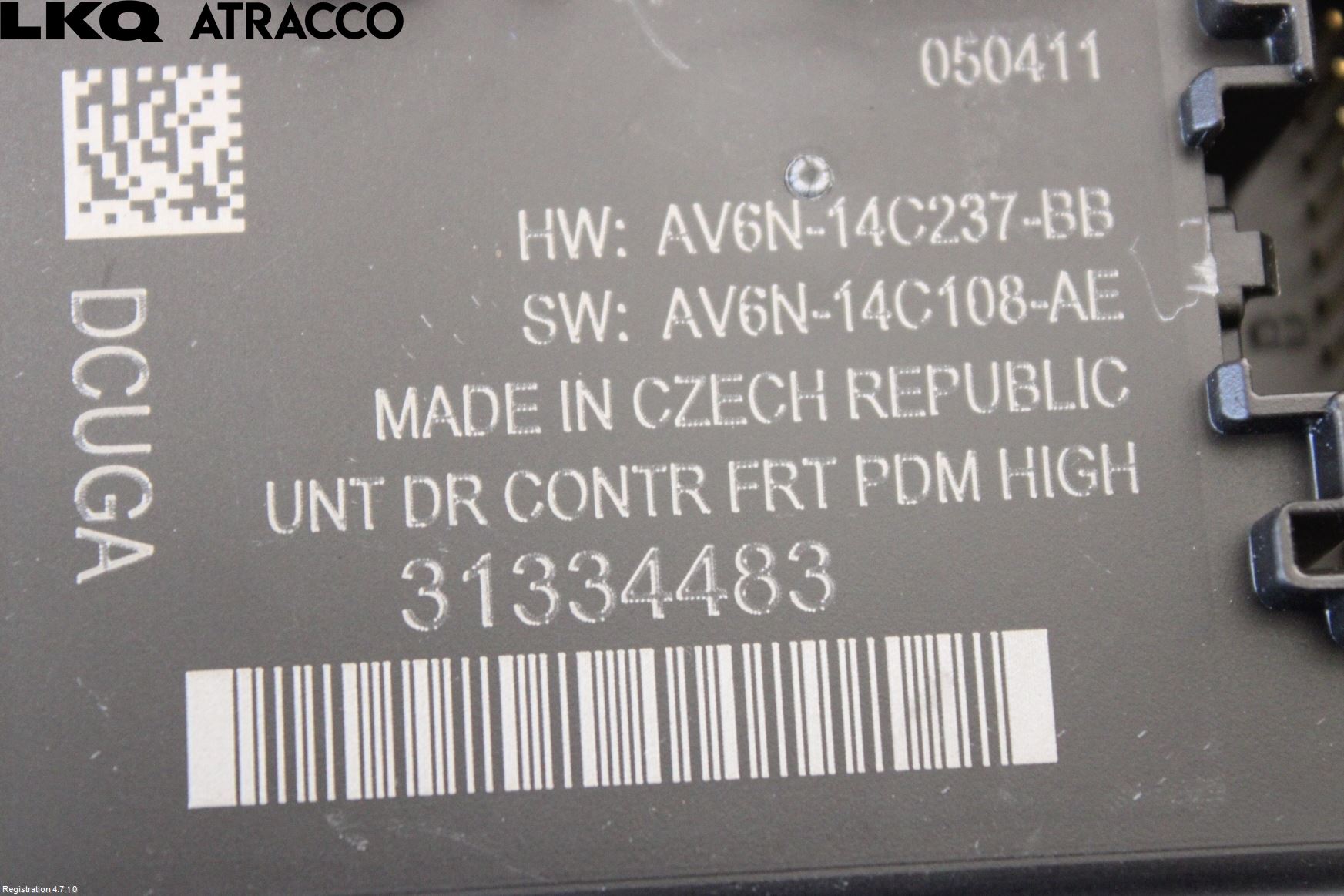 Volvo V60 11-13 Styreenhet Dør