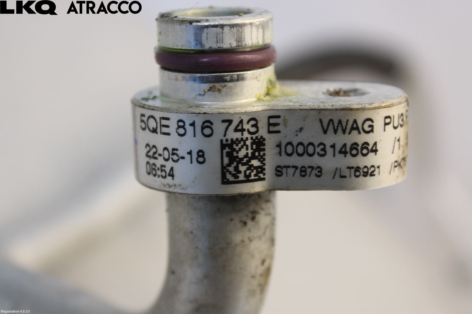 Volkswagen VW GOLF / E-GOLF VII 13-20 Varme Ac Slange - Rør