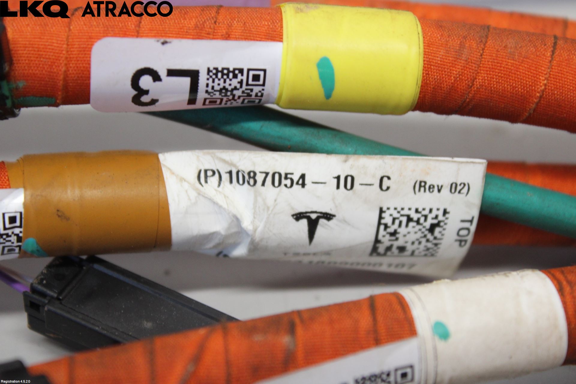 Tesla MODEL S 13- Kabelhärva Högspänning