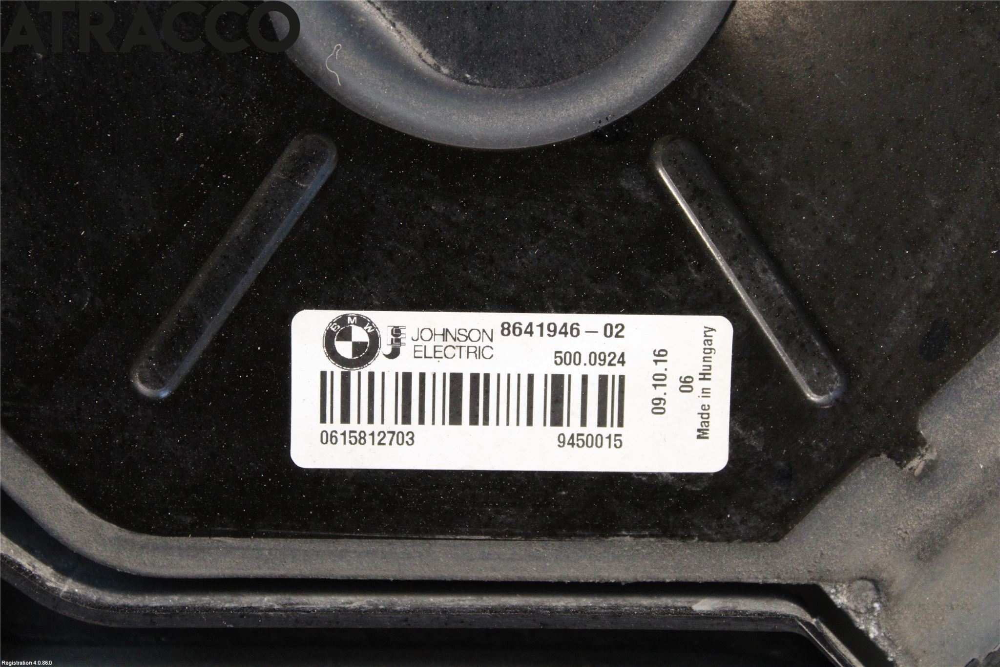 BMW 3 GT F34 13-19 Kjølevifte Elektrisk