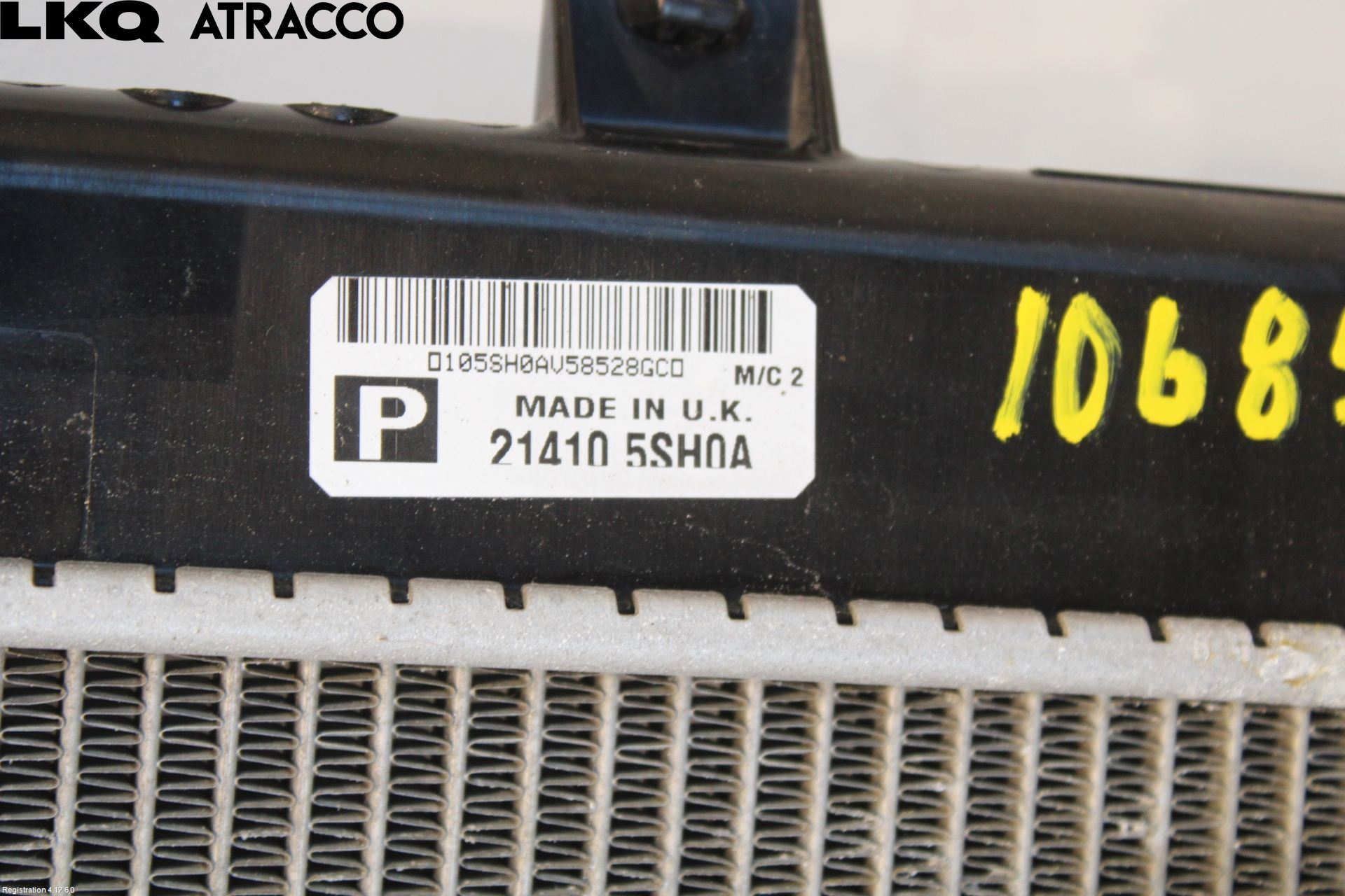 Nissan LEAF 18- Radiator Automat