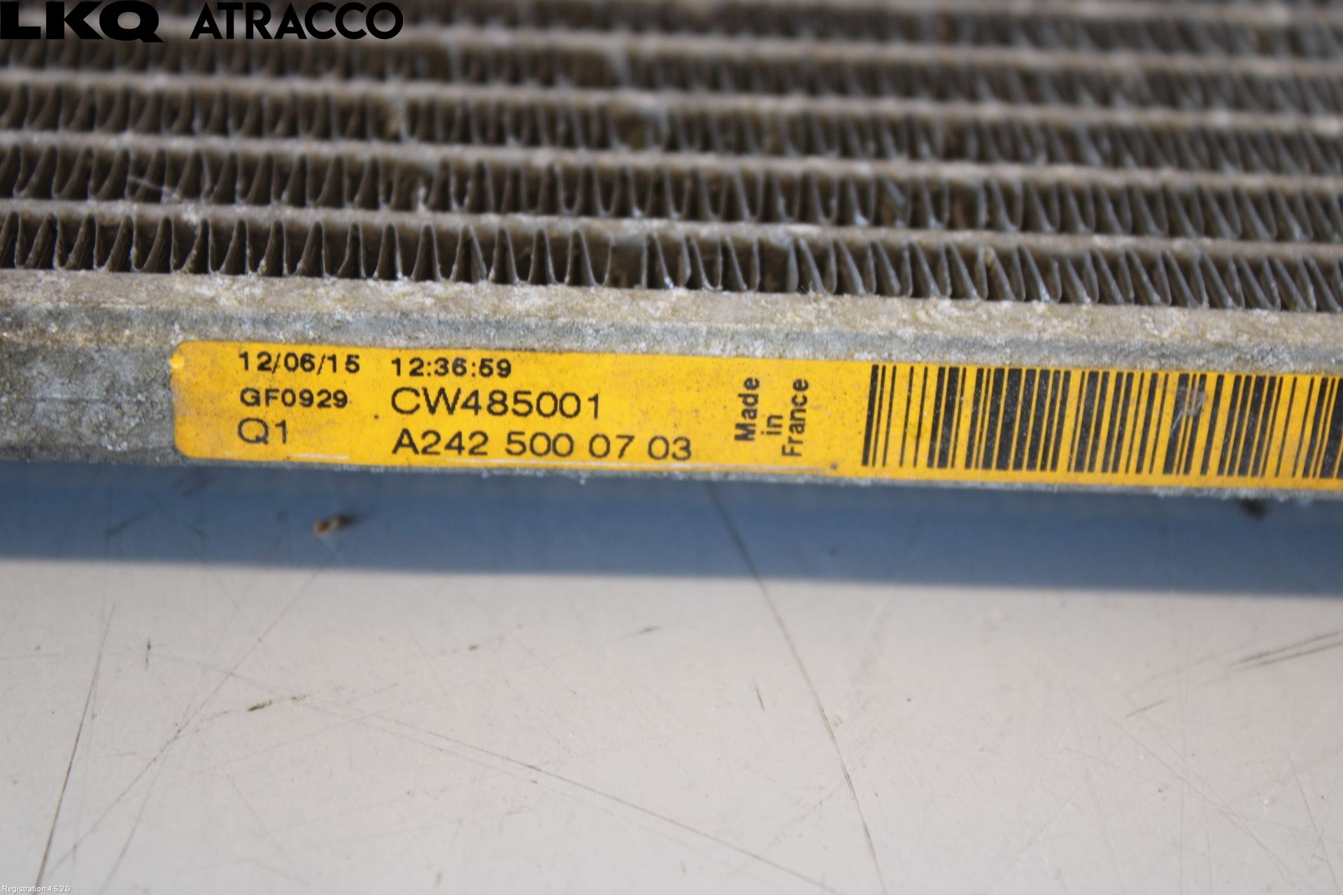 Mercedes-Benz MB B-KLASS (W246/W242) 12-19 Radiator Automat