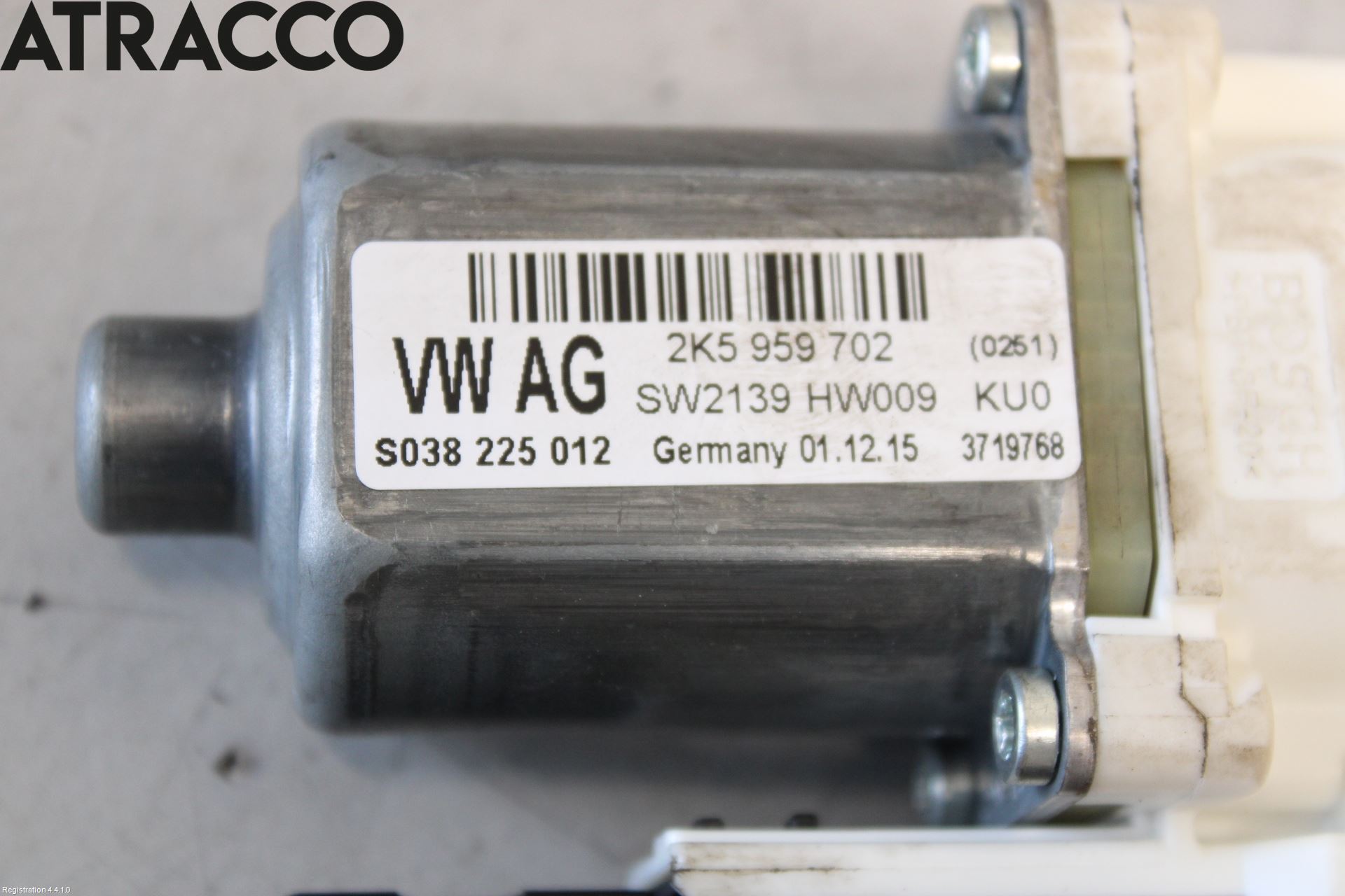 Volkswagen VW CADDY 16-20 Vindusheismotor