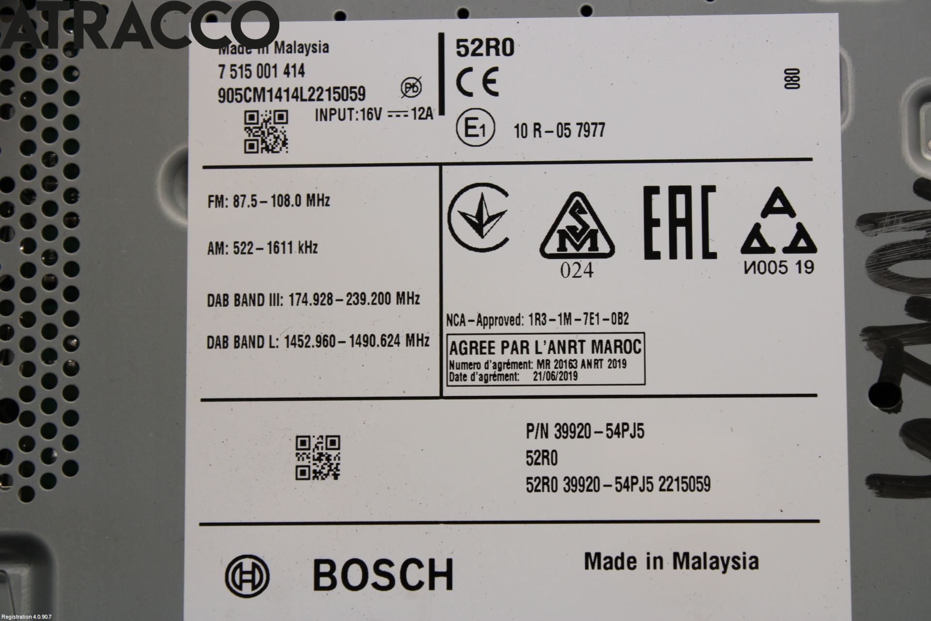 Suzuki VITARA 15- Stereo Radio