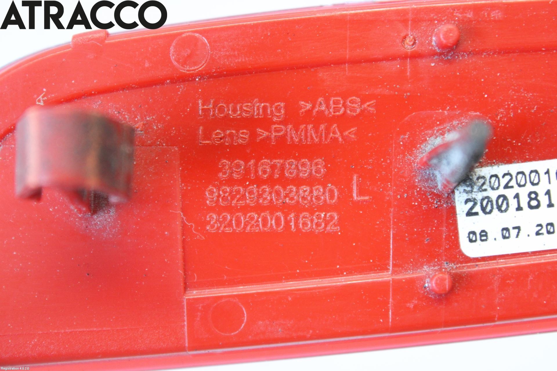 Opel CORSA F, CORSA-E 20- Refleks Bak