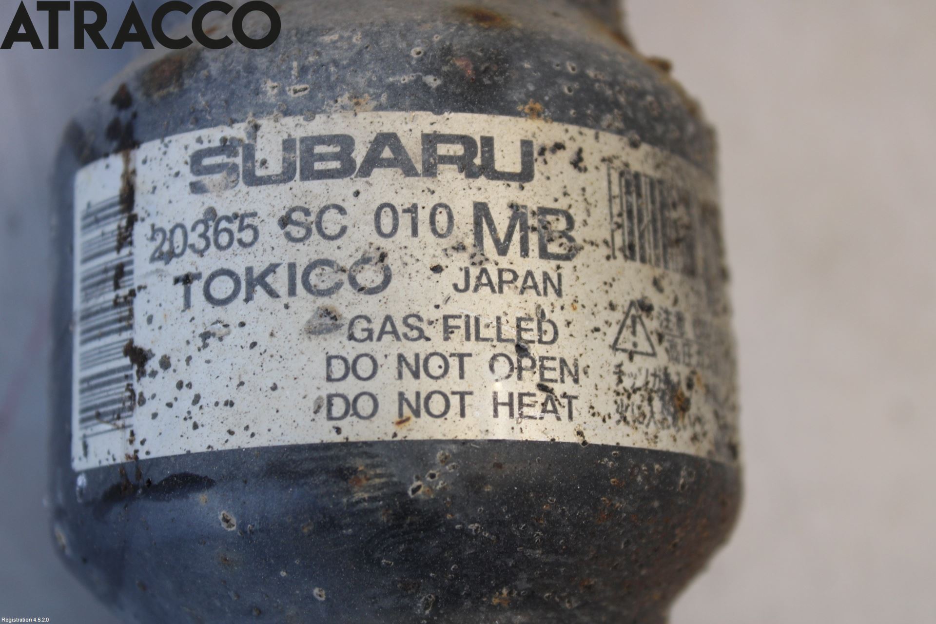 Subaru FORESTER SH  08-13 Fjærbein Bak Venstre