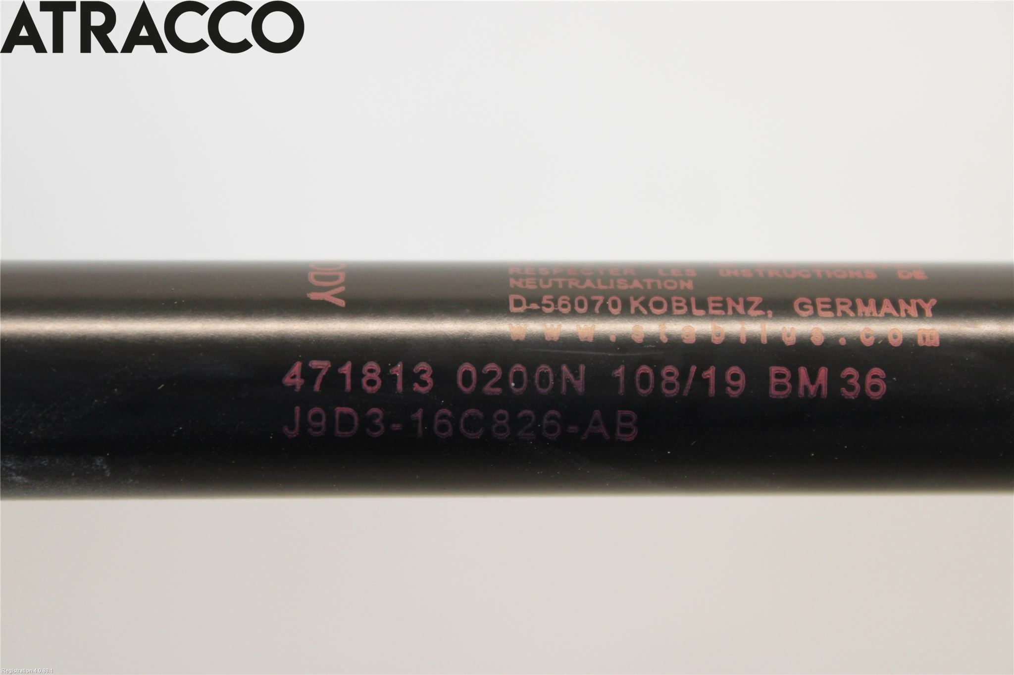 Jaguar I-PACE 18- Panser Demper-Gassfjær