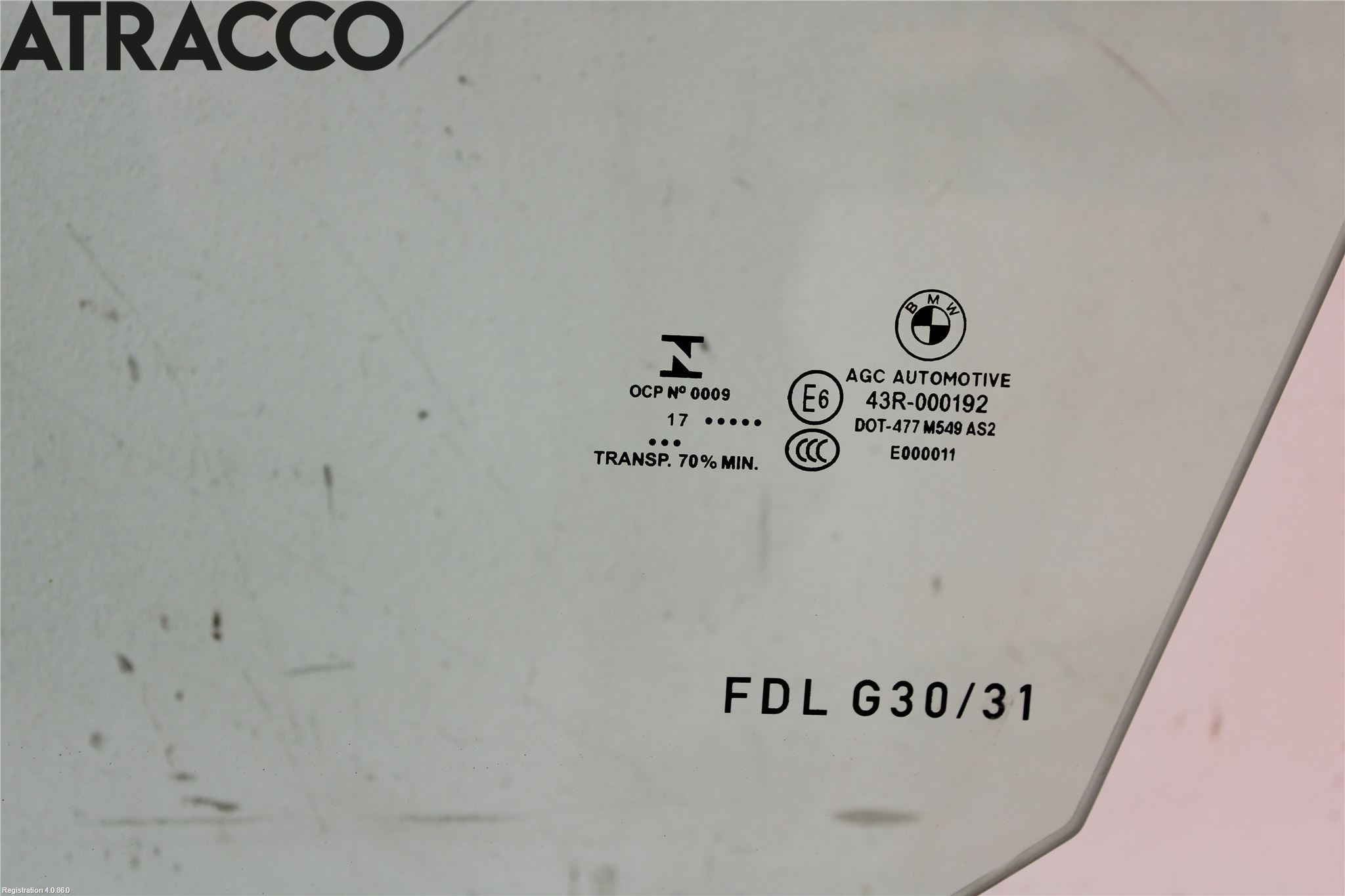 BMW 5 G30/G31/F90 17-23 Dørrute Foran Venstre 4 Dørs