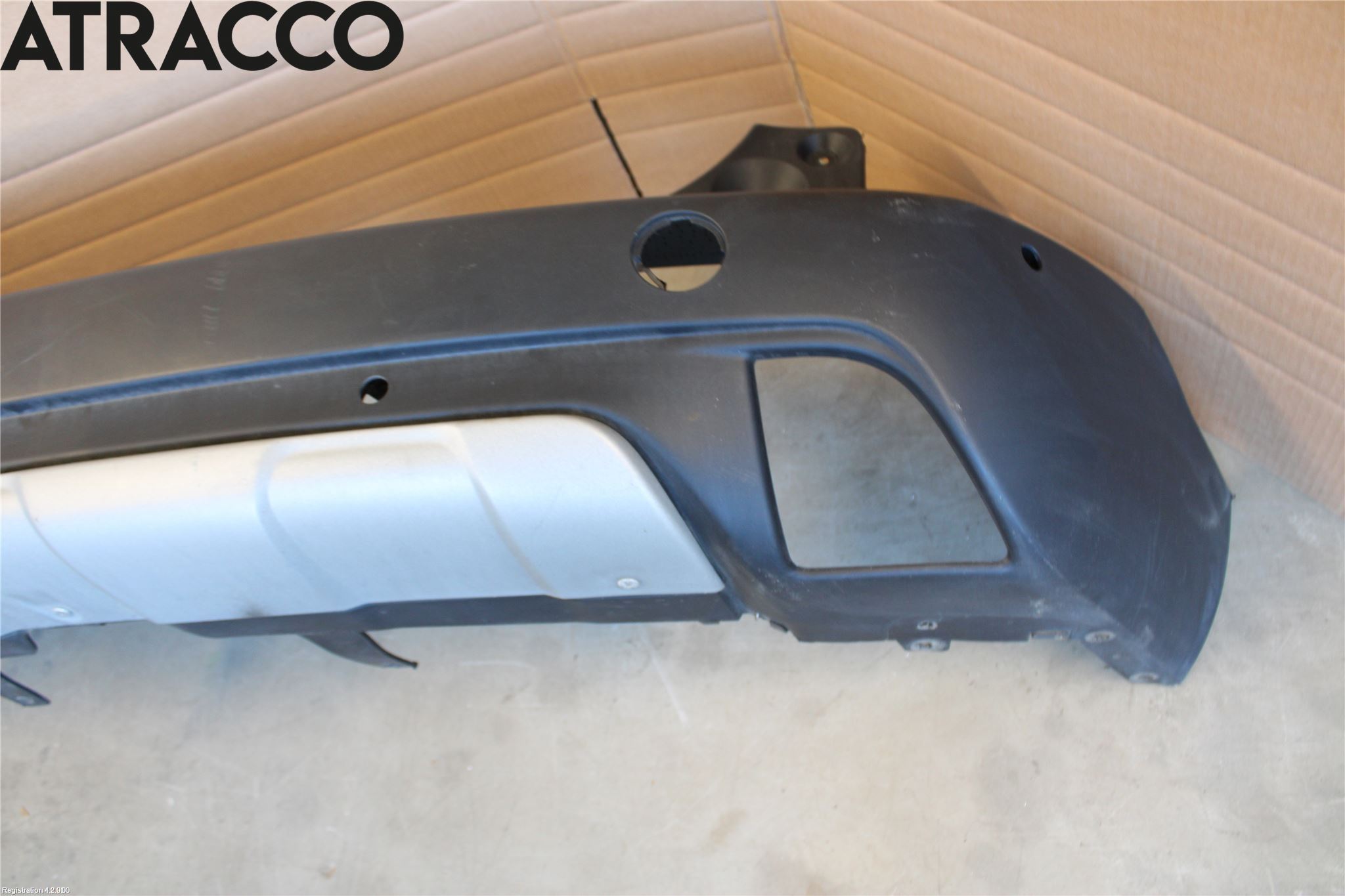 Peugeot 2008 13-20 Støtfanger Bak