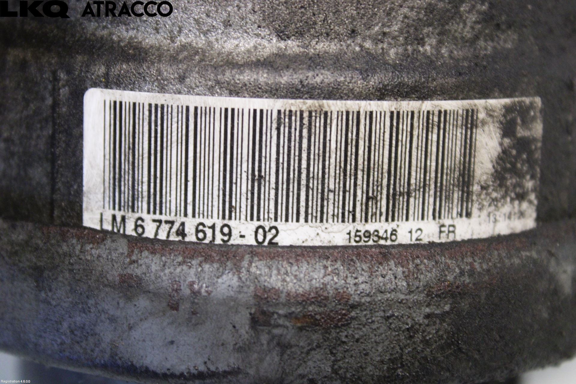 BMW 5 E60/61 Sed/Tou 02-10 Motor Feste Stål-Alu