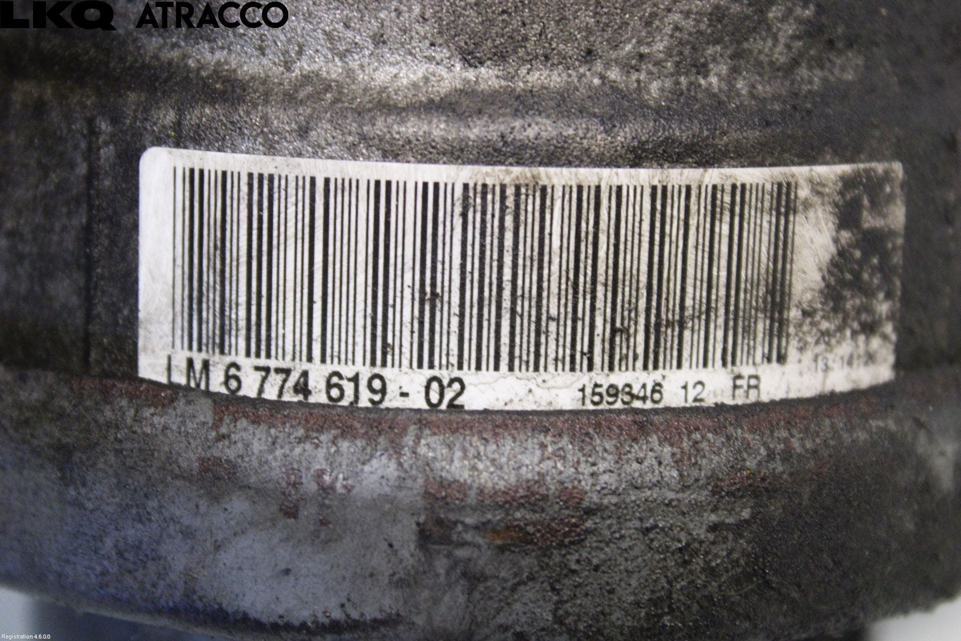 BMW 5 E60/61 Sed/Tou 02-10 Motor Feste Stål-Alu