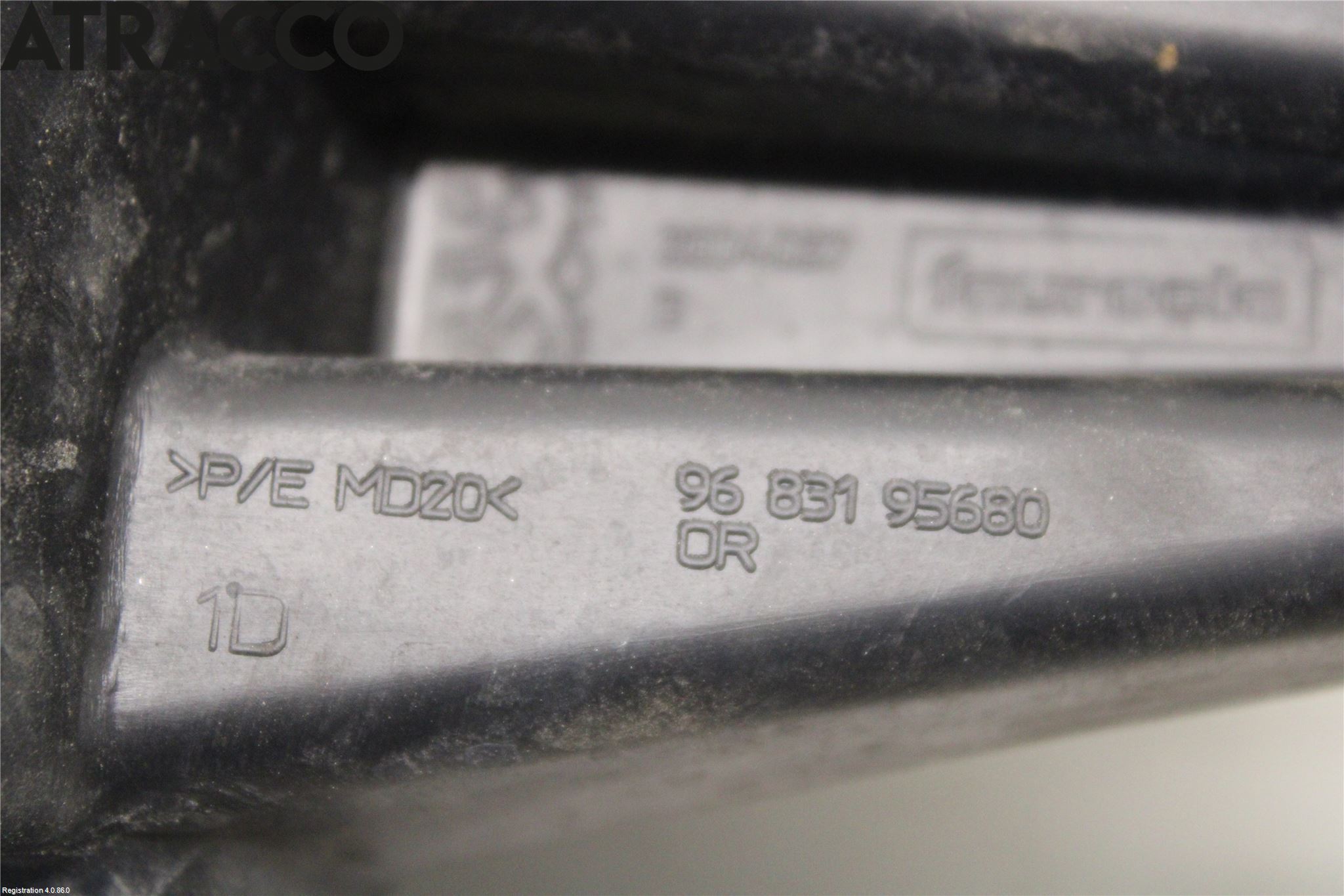 Peugeot 3008 09-16 Støtfanger Bak Feste