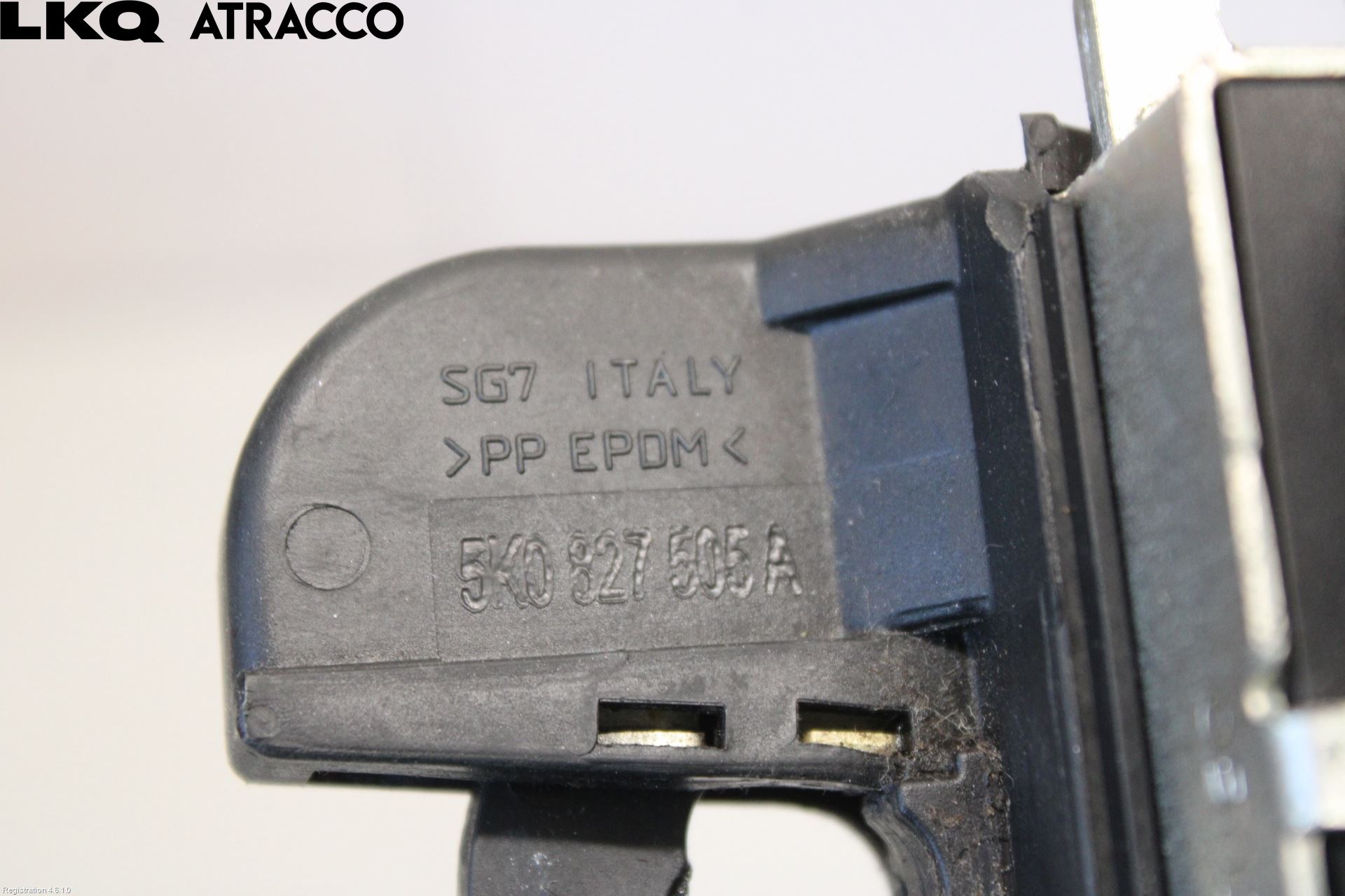 Volkswagen VW GOLF VI 09-13 Bakluke-Lokk Låsekasse