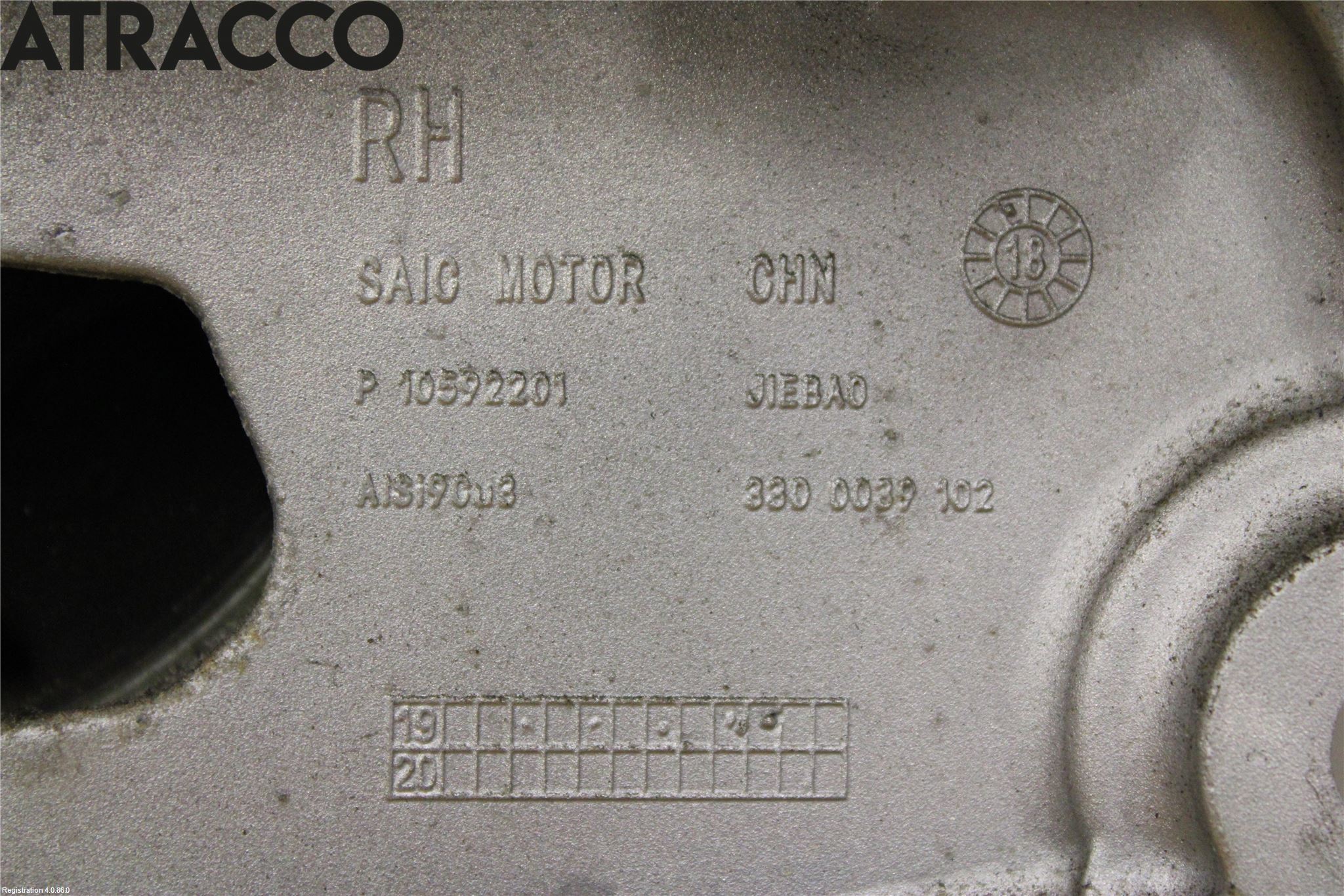 MG ZS EV 20- Motor Feste Stål-Alu