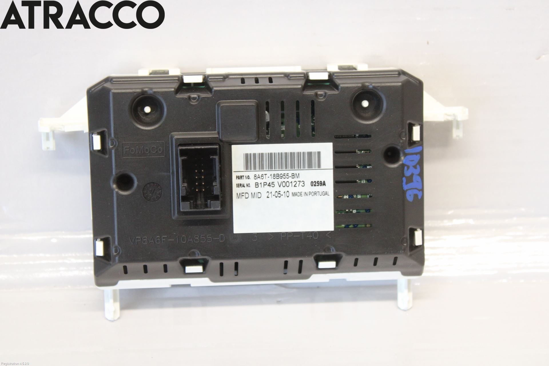 Ford FIESTA 09-12 Multifunktionsdisplay