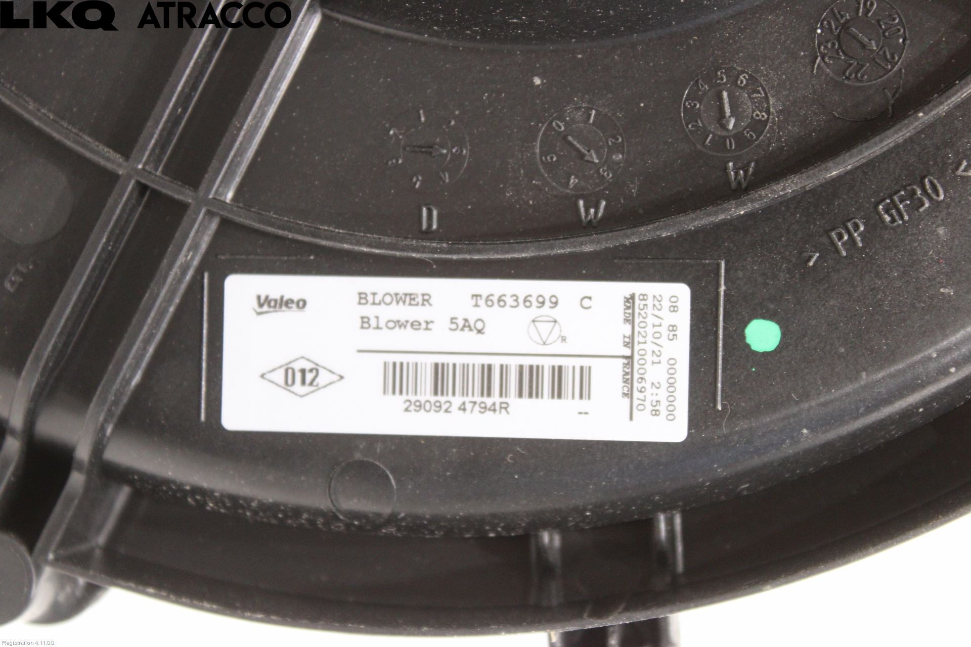 Renault ZOE/E-TECH 13- Kjølevifte Elektrisk