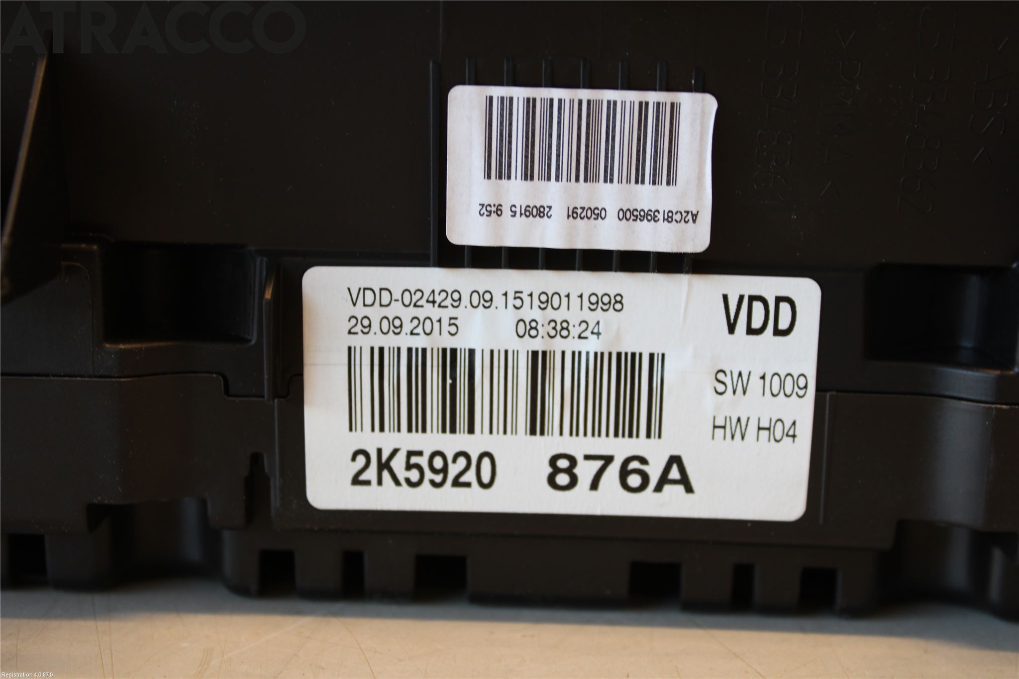 Volkswagen VW CADDY 16-20 Instr Kombinert