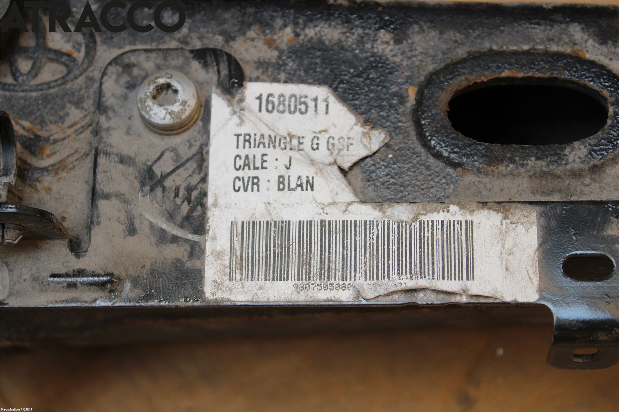 Toyota PROACE II 16- Bærearm Bak Venstre