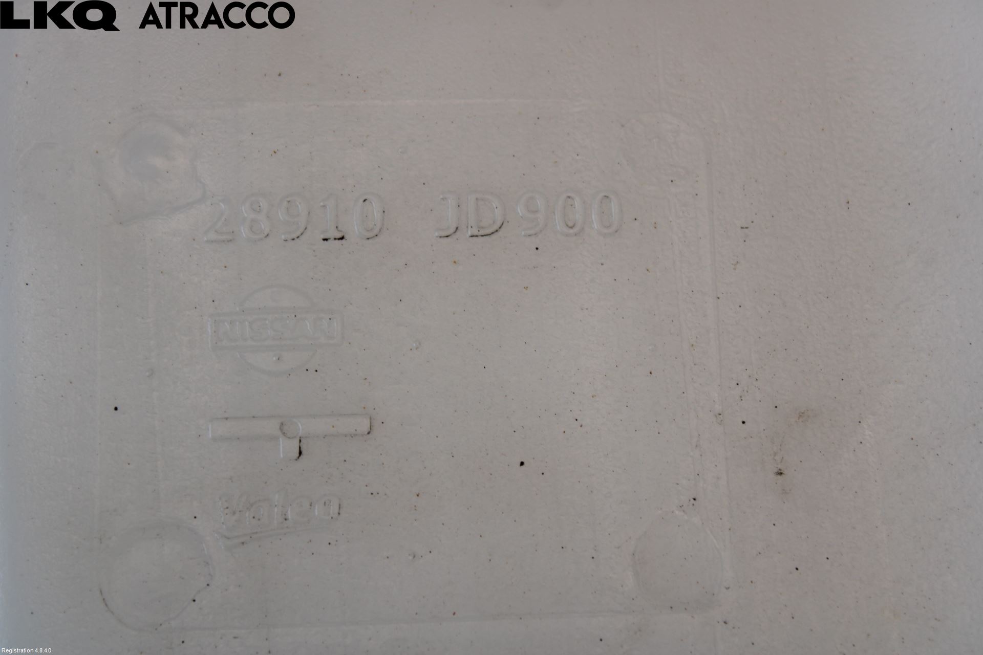 Nissan QASHQAI 10-14 Spylerbeholder Frontrute-Lykte